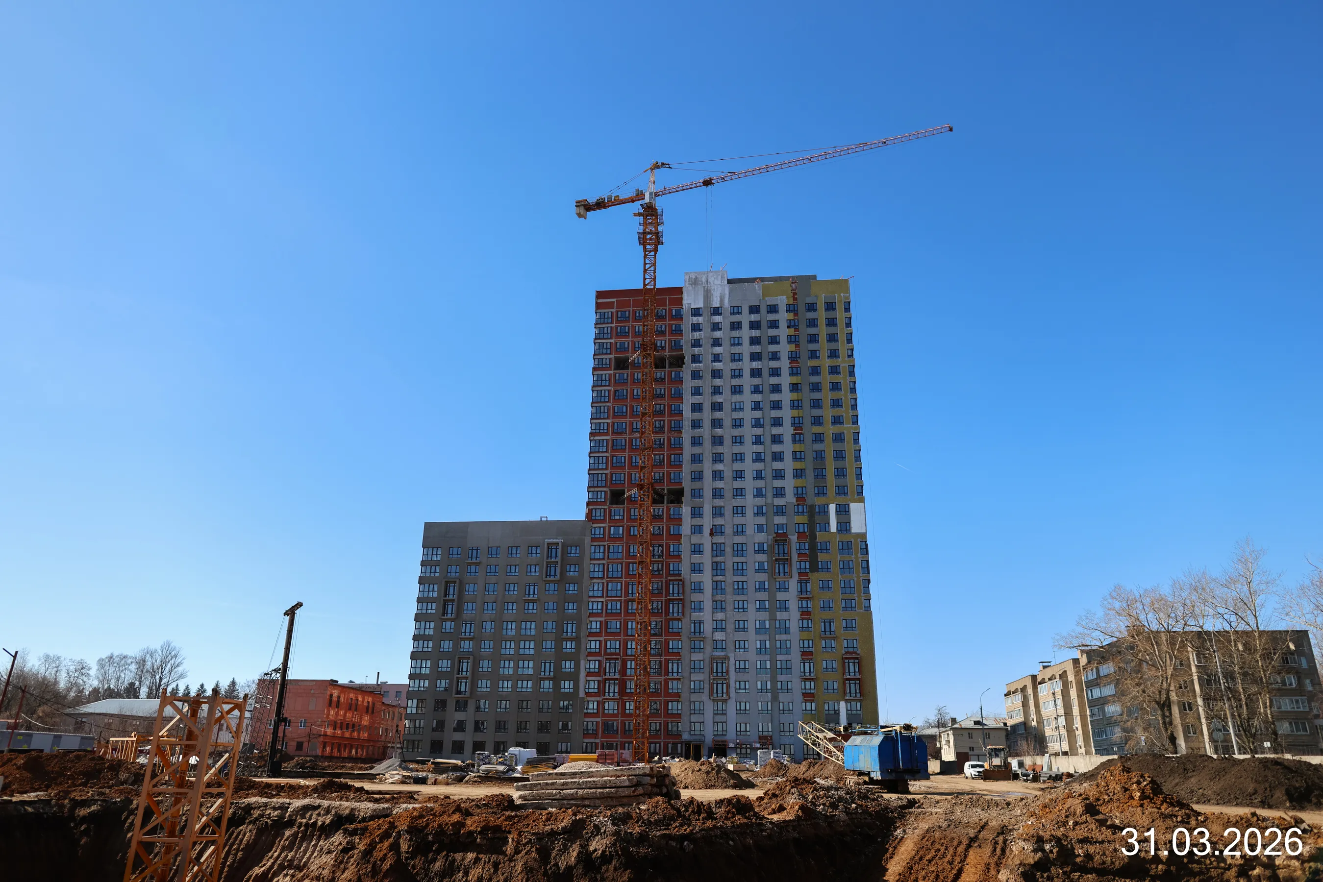 ЖК Аура ход строительства