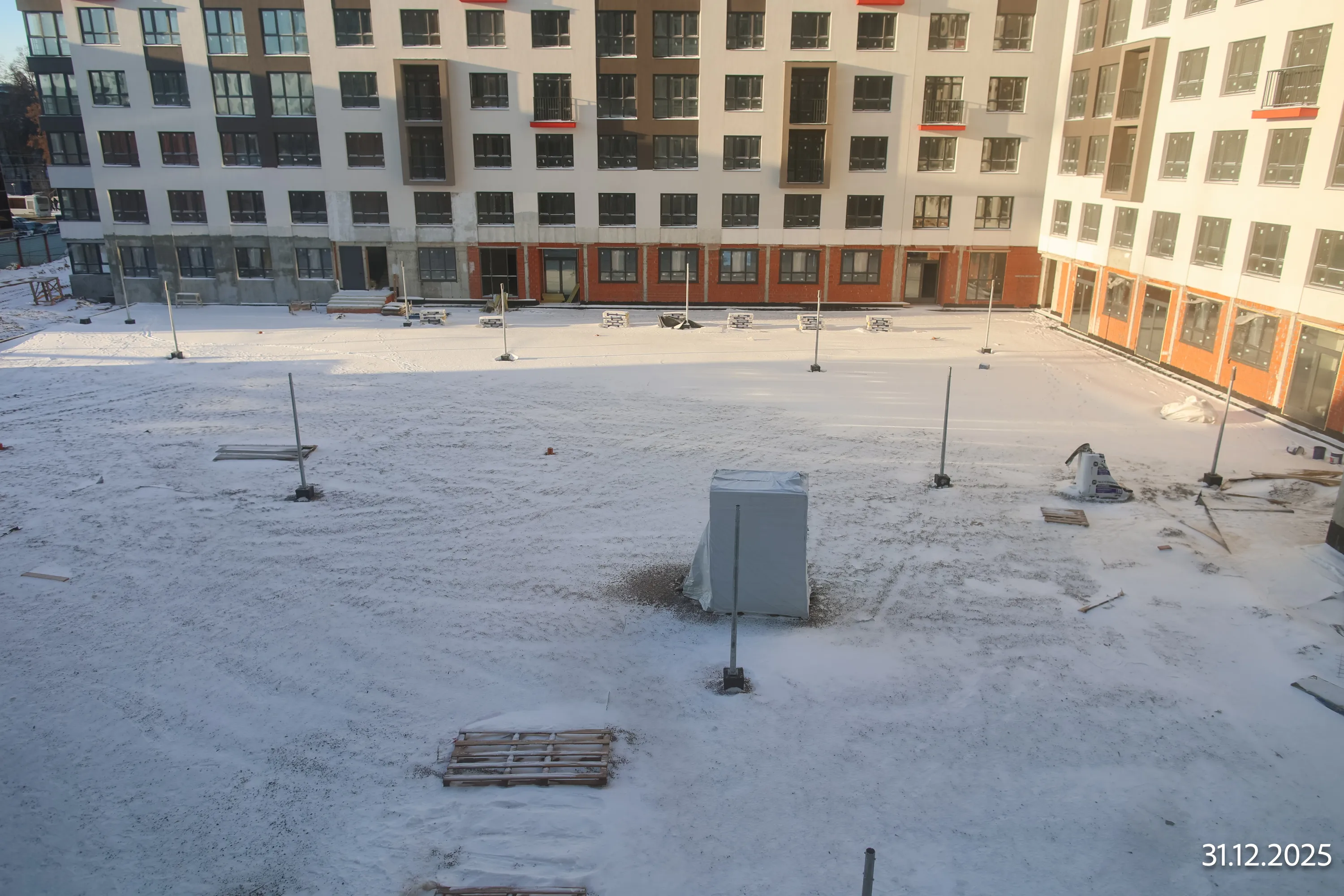 ЖК Аура ход строительства