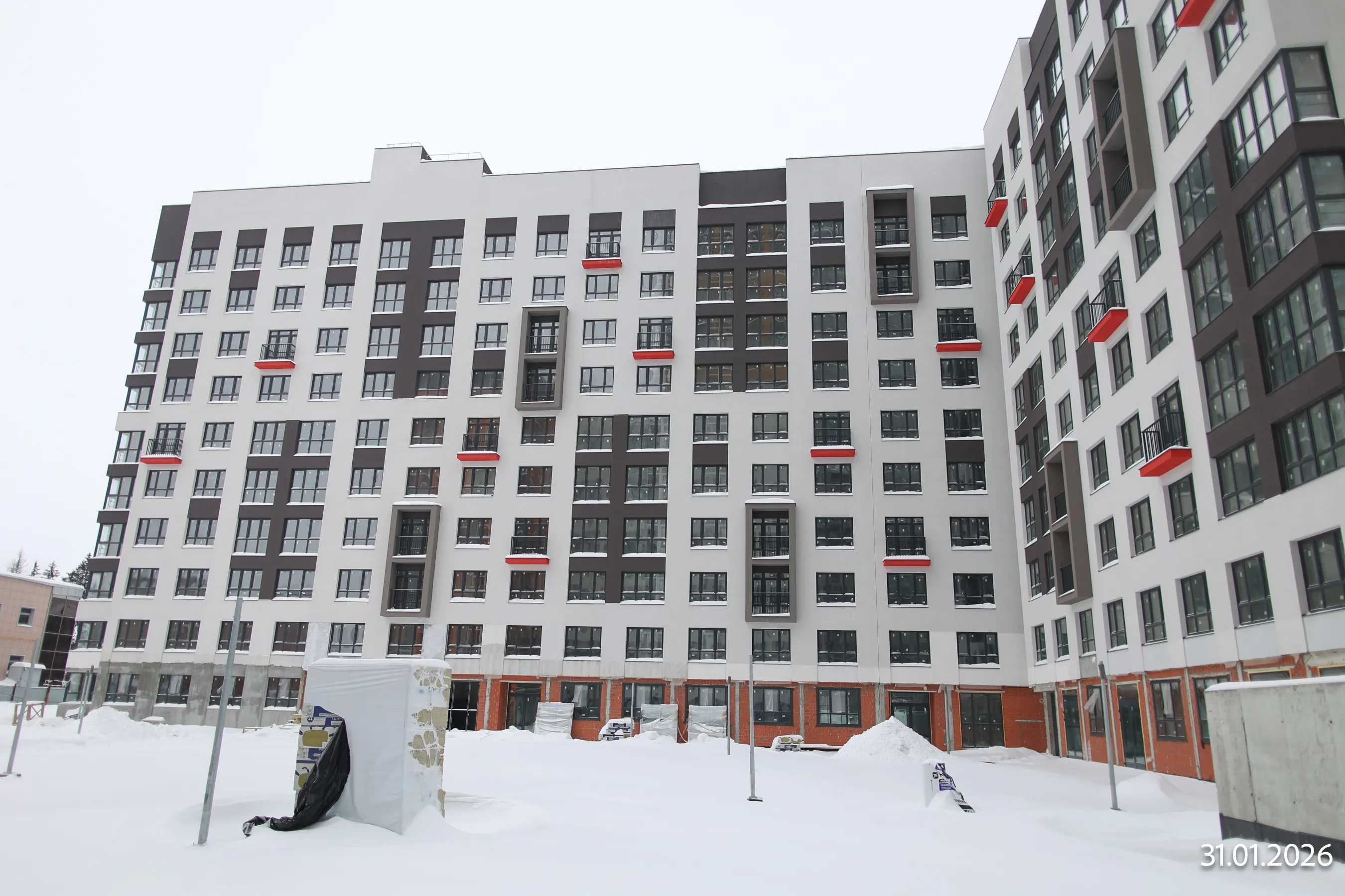 ЖК Аура ход строительства