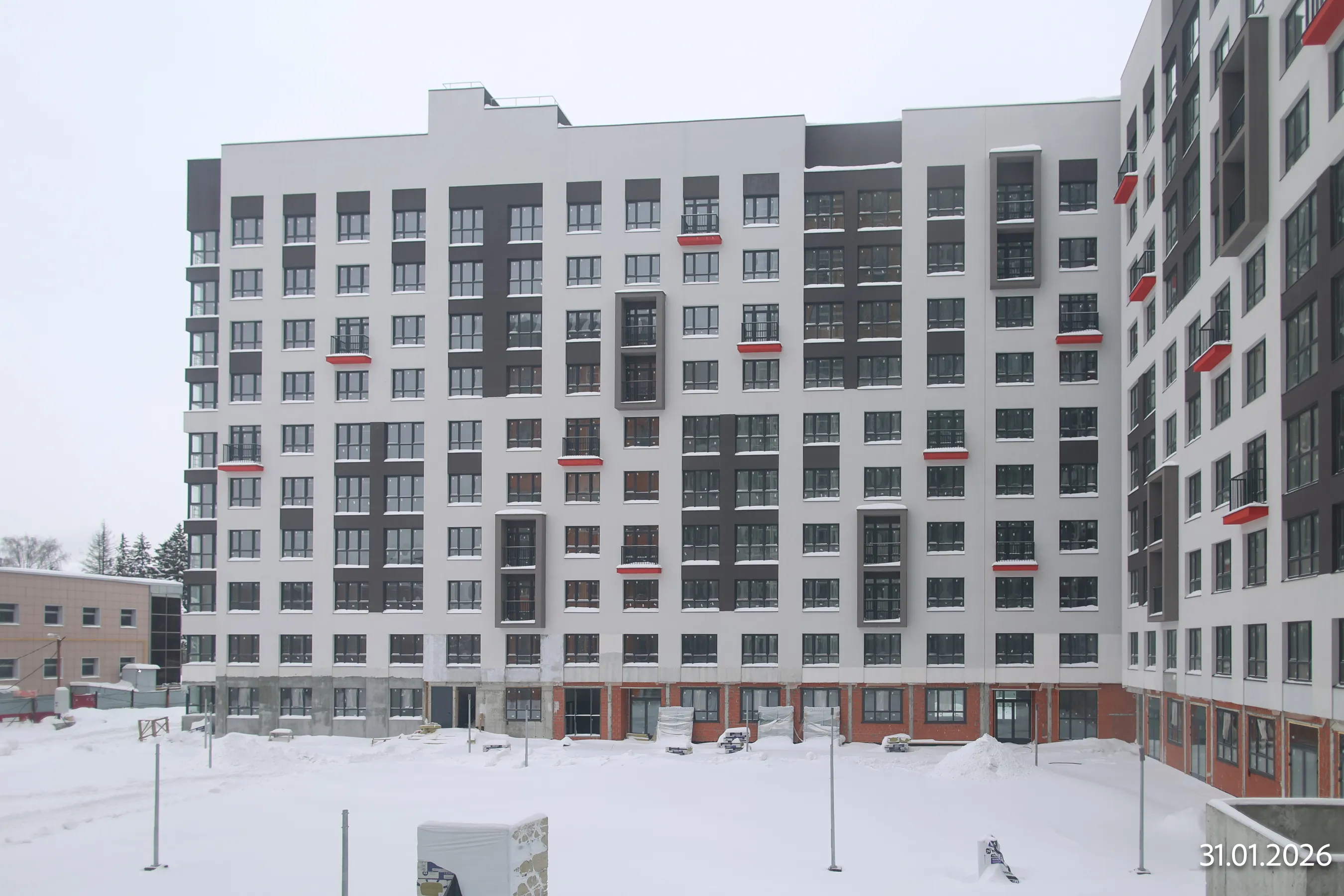 ЖК Аура ход строительства