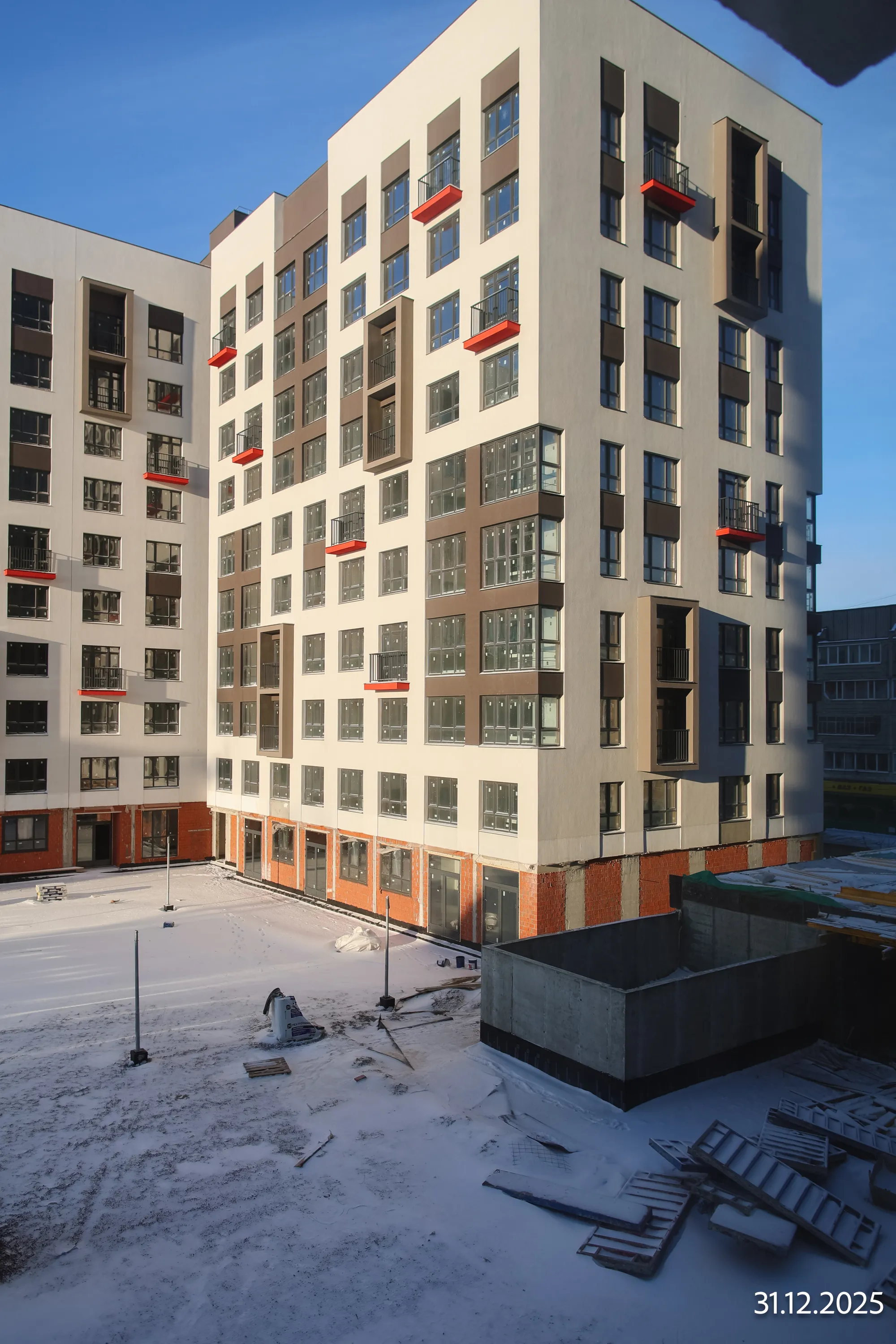 ЖК Аура ход строительства