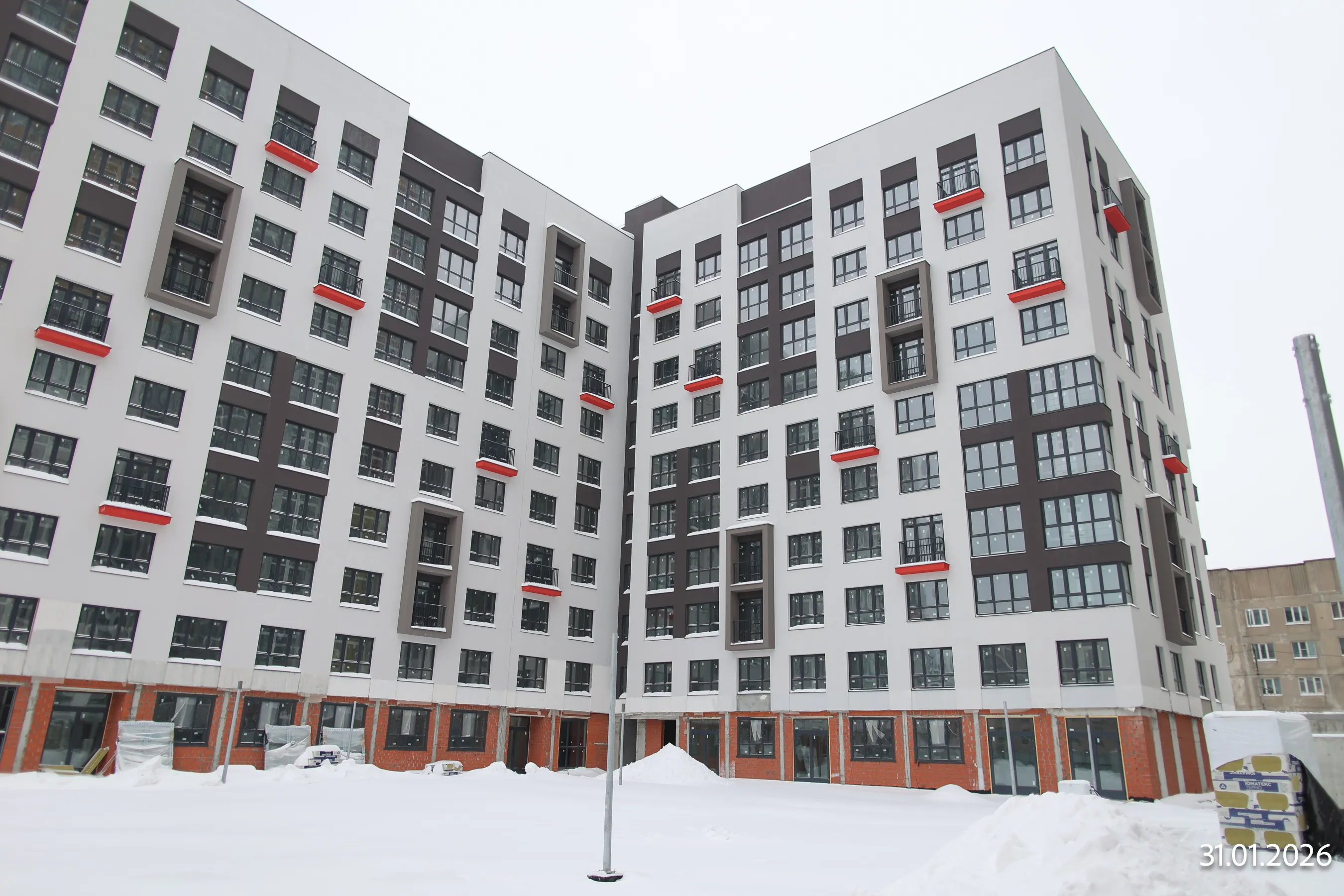 ЖК Аура ход строительства