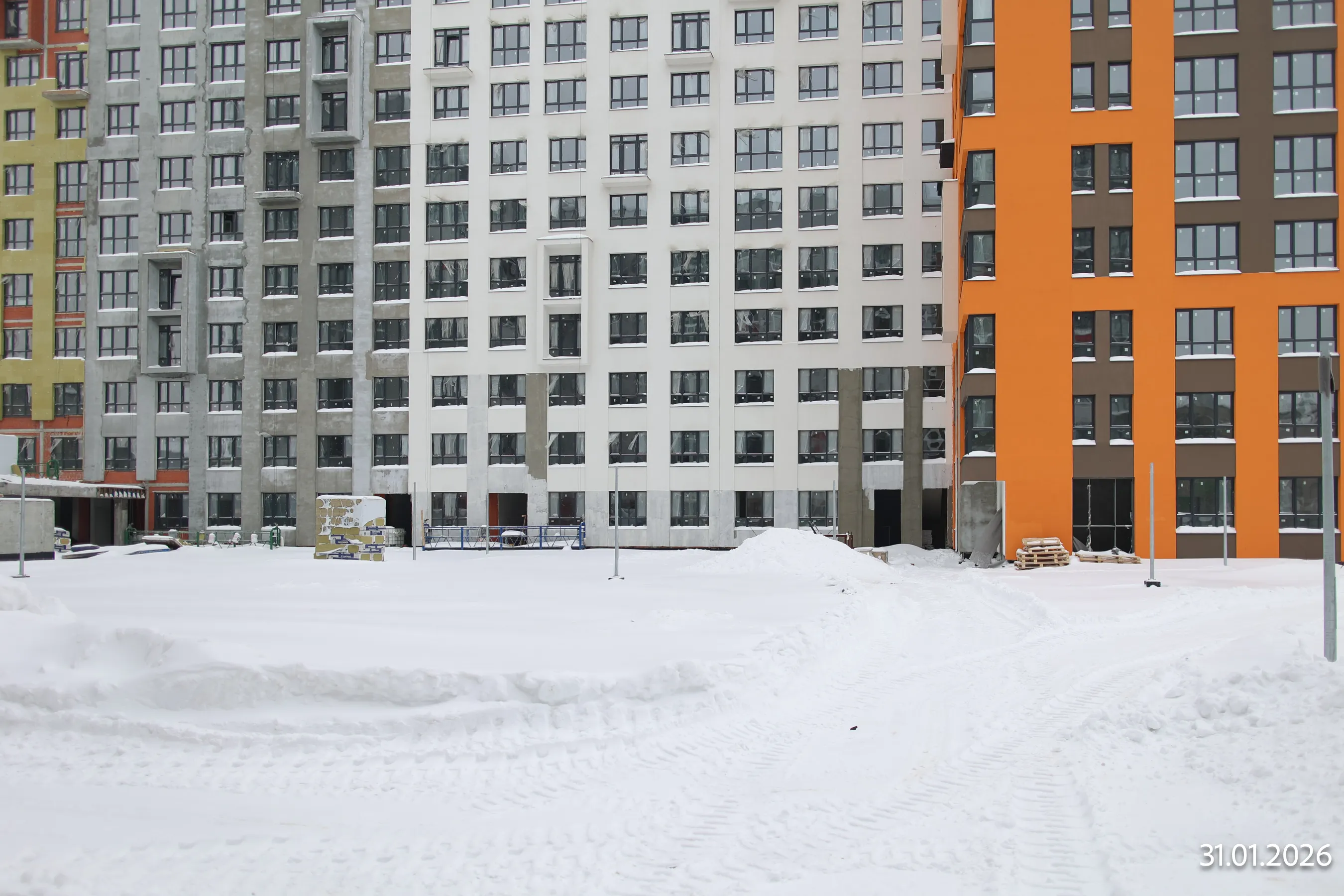 ЖК Аура ход строительства