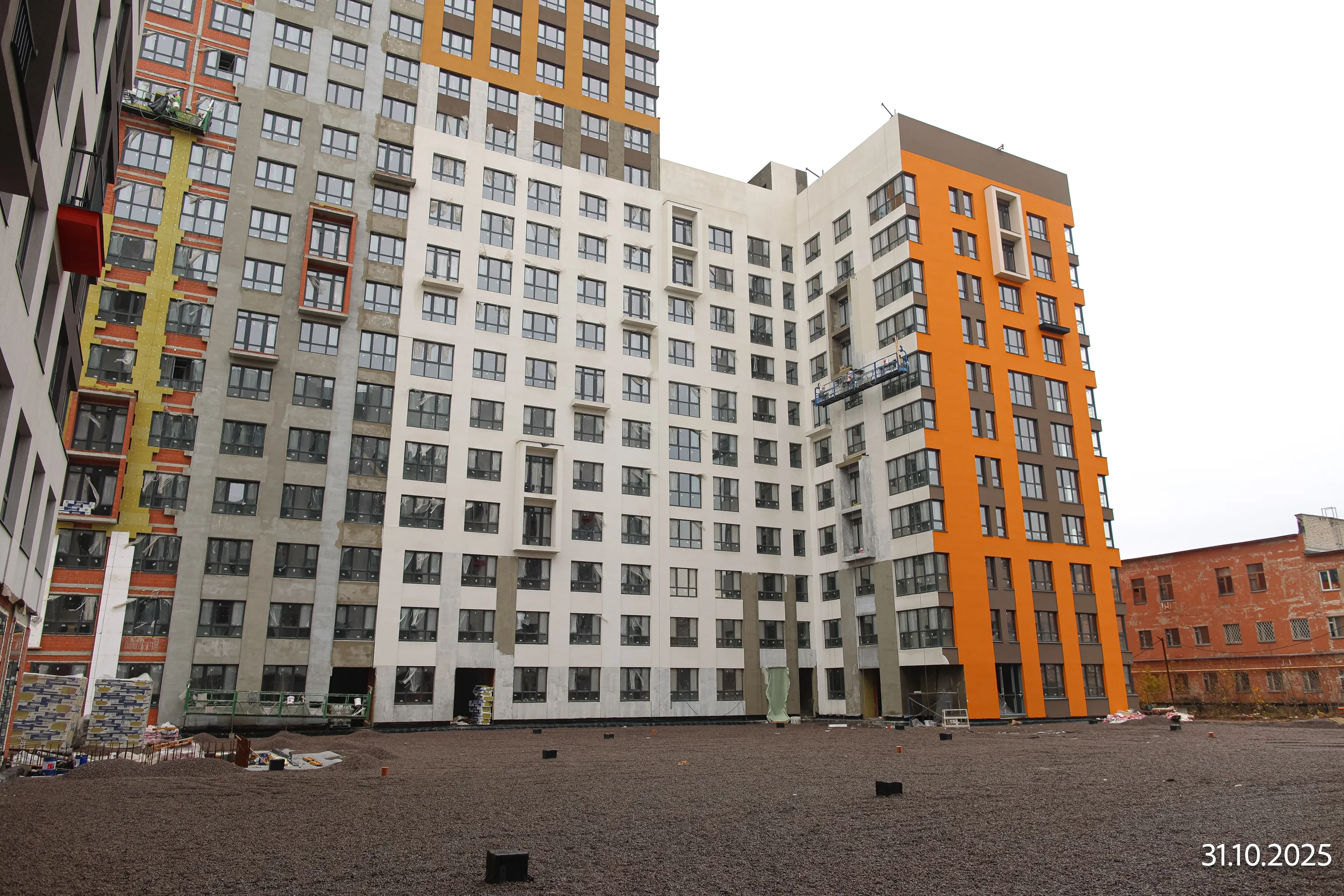 ЖК Аура ход строительства