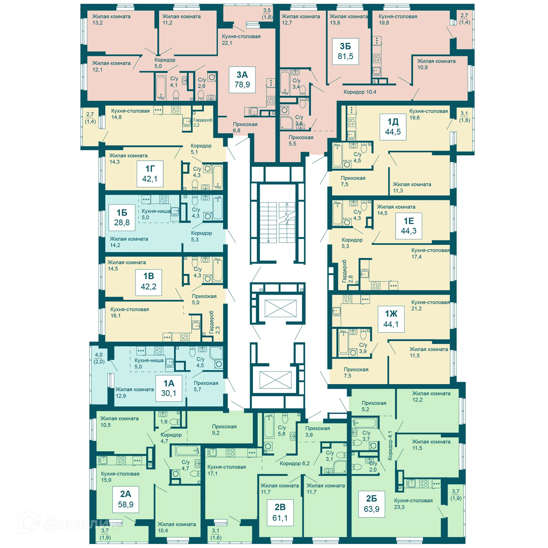 Фото квартиры в ЖК Новая Ботаника
