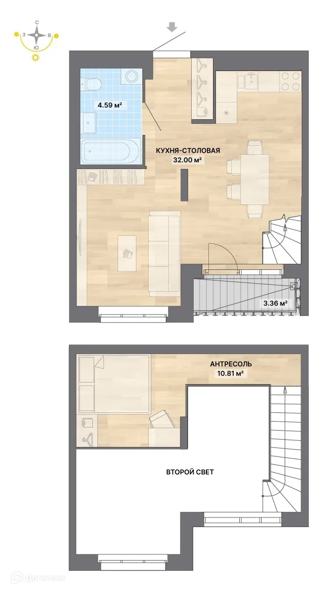 Фото квартиры в ЖК "NOVA park (Нова парк)"