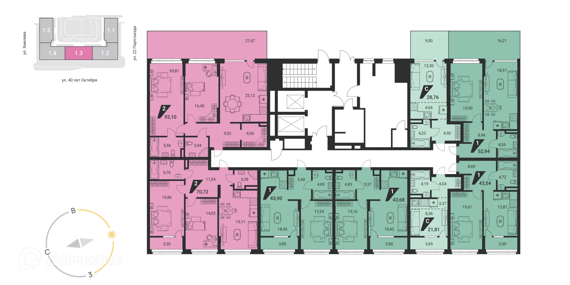 Фото квартиры в ЖК ТЕМП