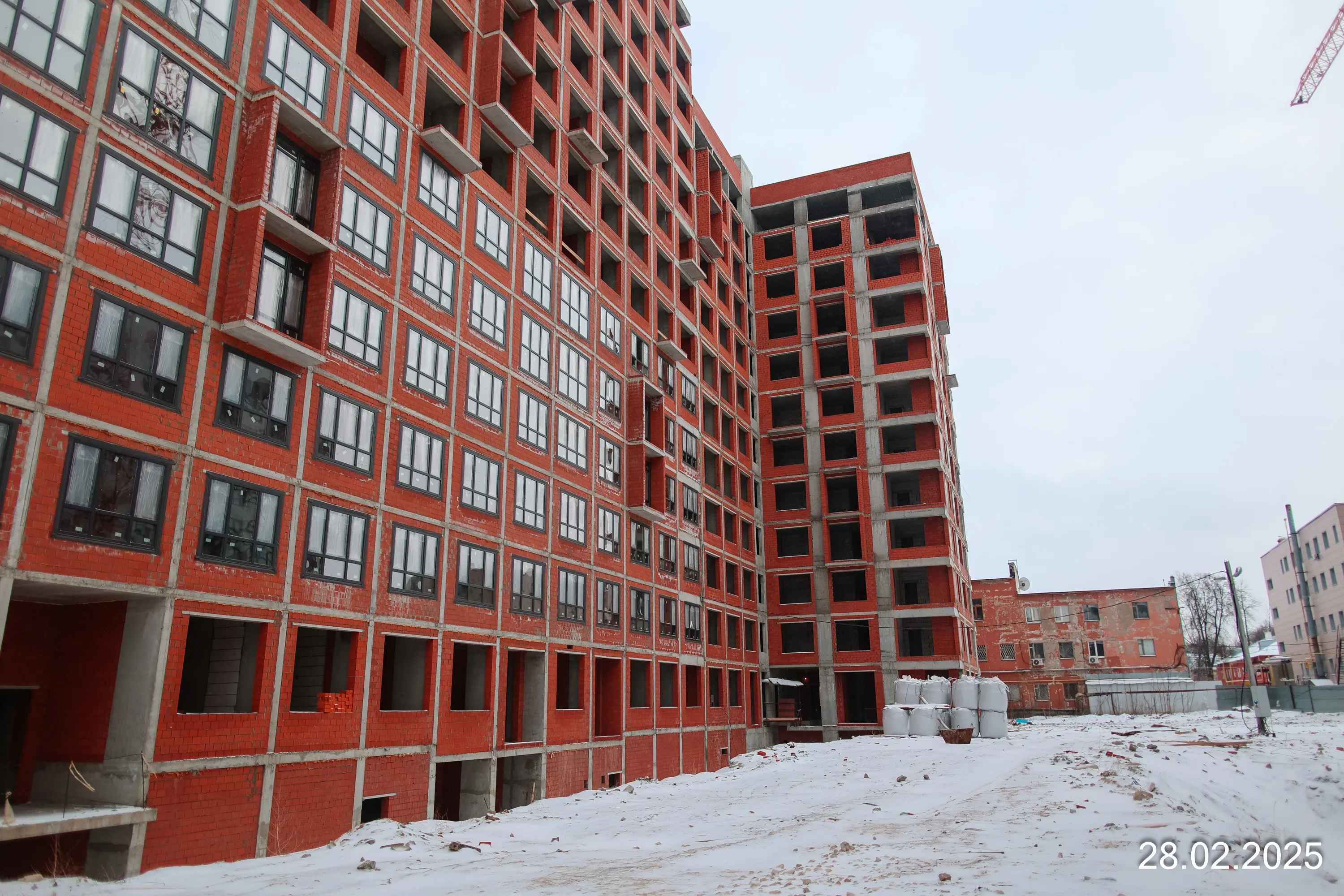 ЖК Аура ход строительства