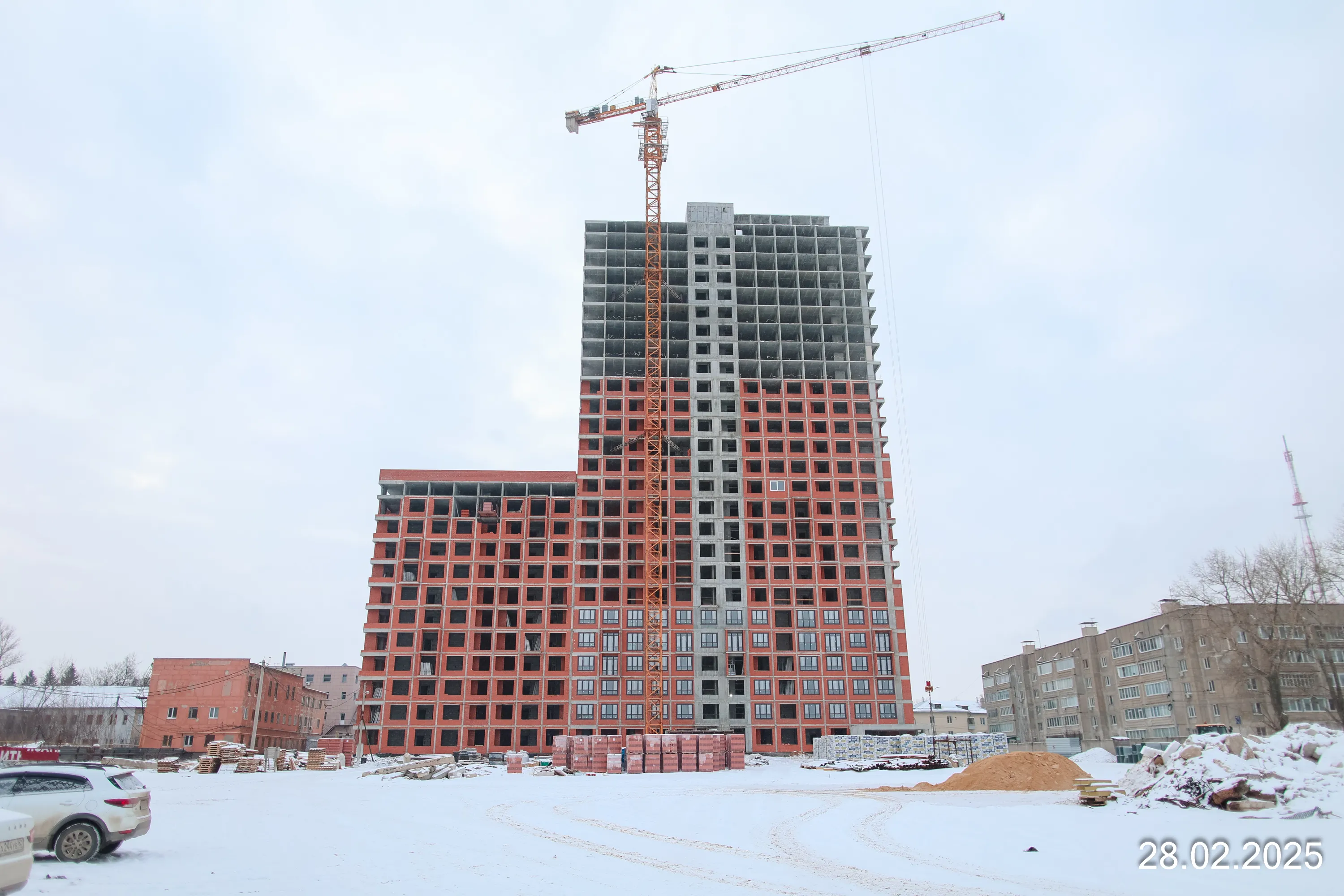ЖК Аура ход строительства