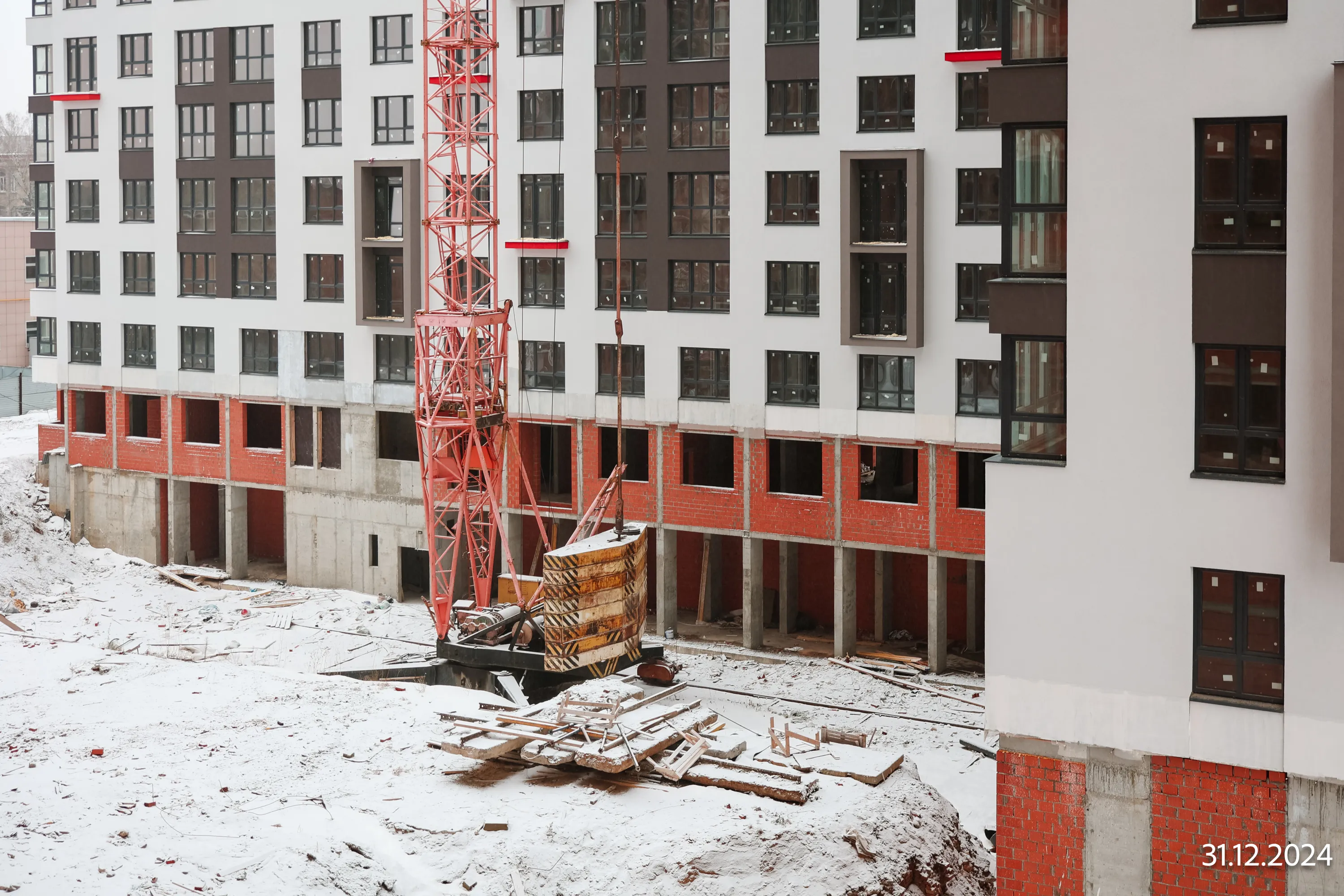 ЖК Аура ход строительства