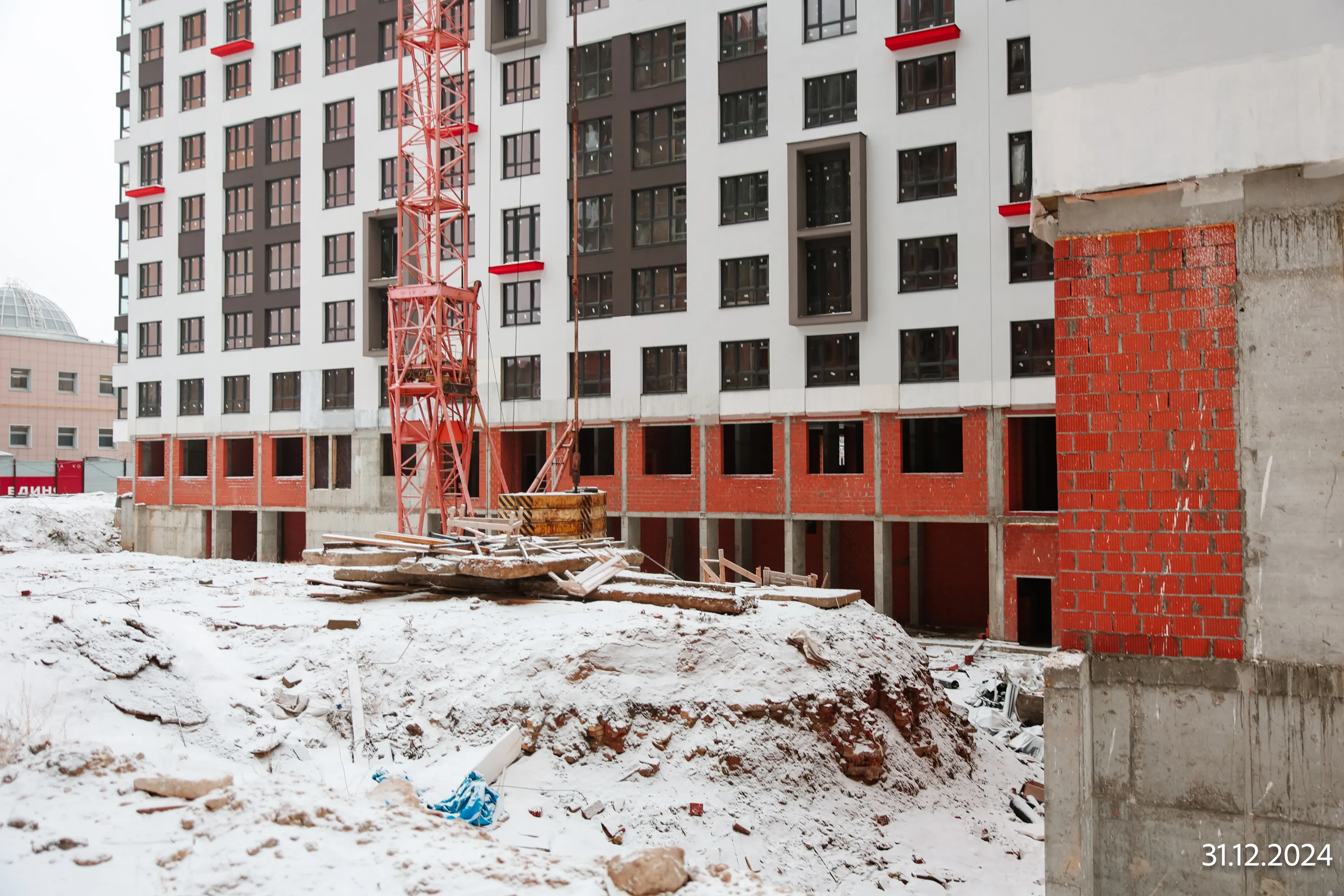 ЖК Аура ход строительства