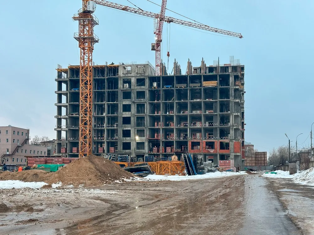 ЖК Аура ход строительства