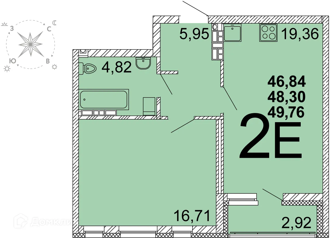 Фото квартиры в ЖК "ELEVEN (Элевен)"