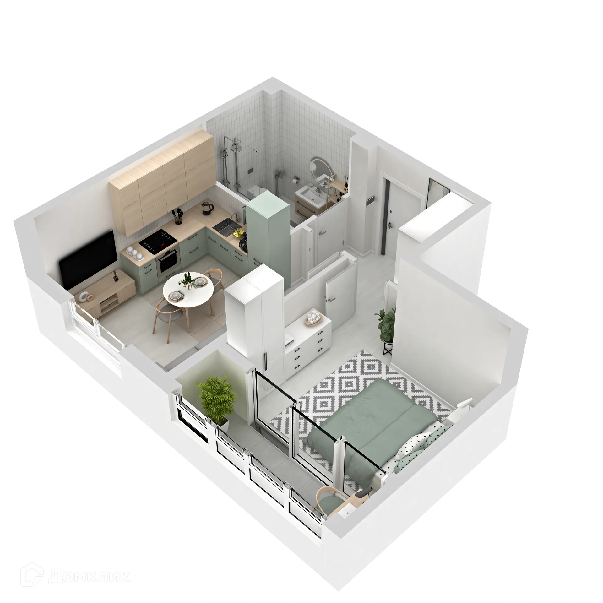 Фото квартиры в ЖК Динамика