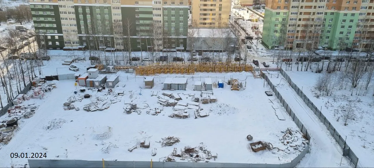 ЖК Космос ход строительства