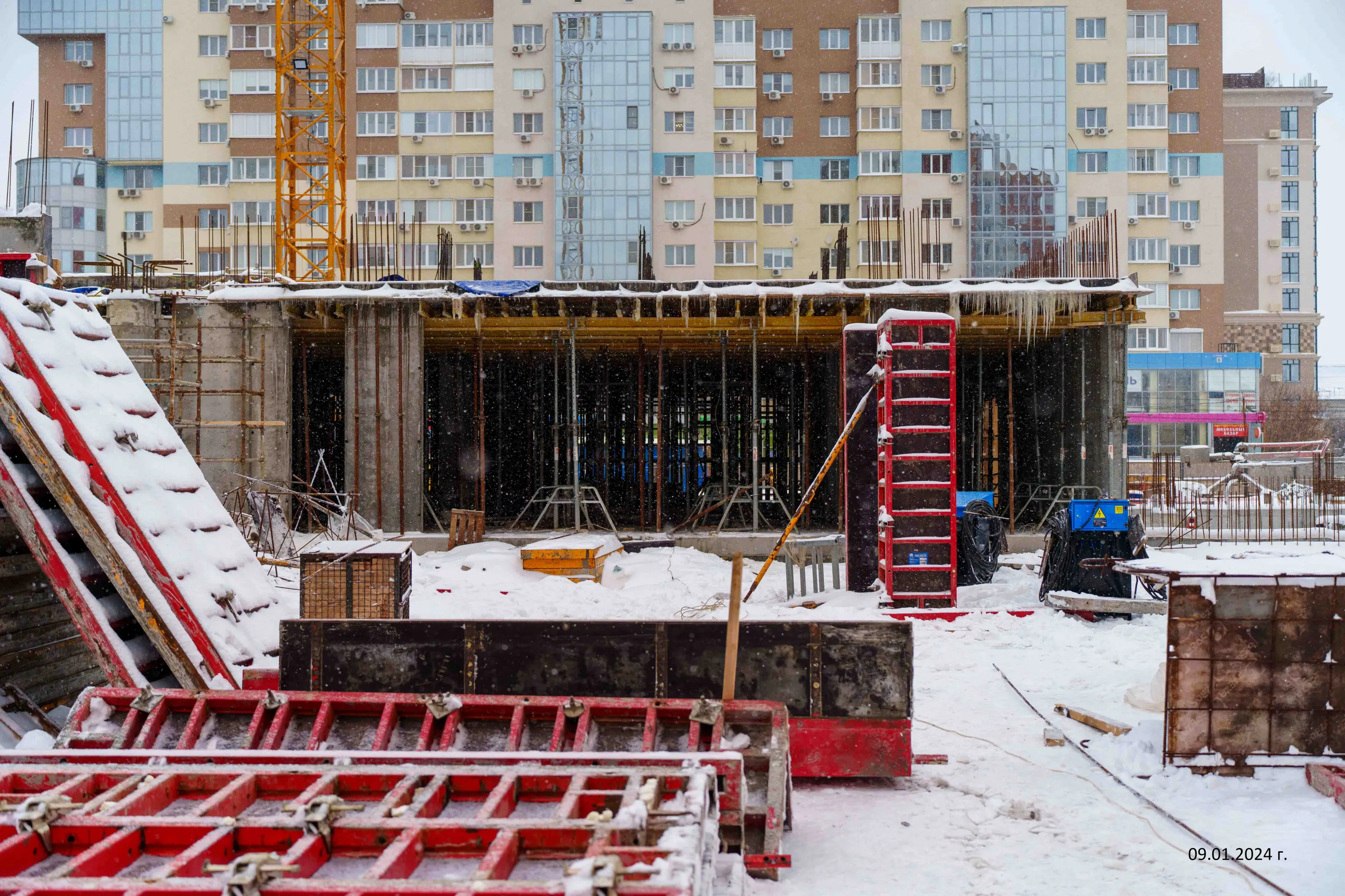 ЖК МЕДНЫЙ ход строительства