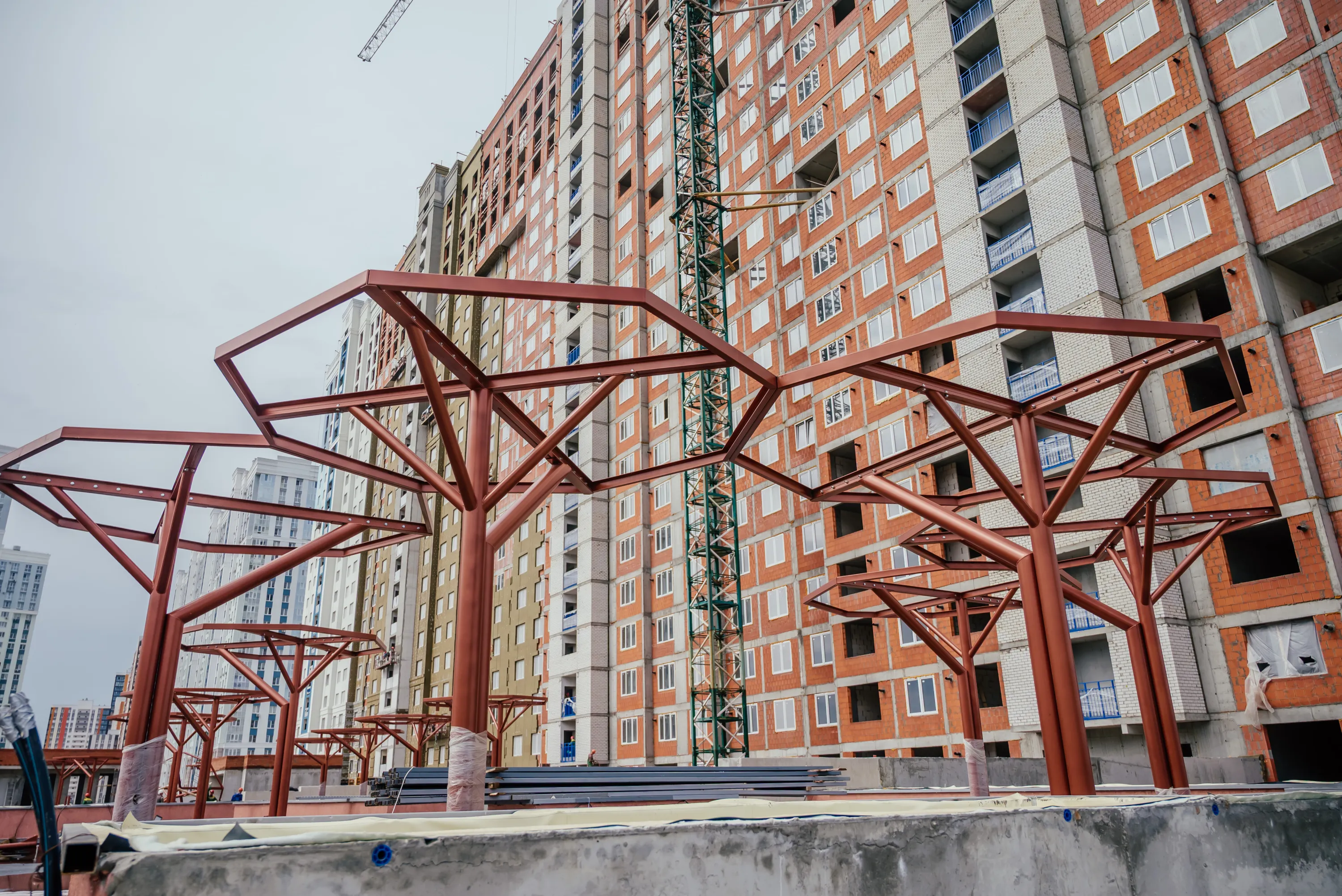 ЖК Еврокласс-4 ход строительства