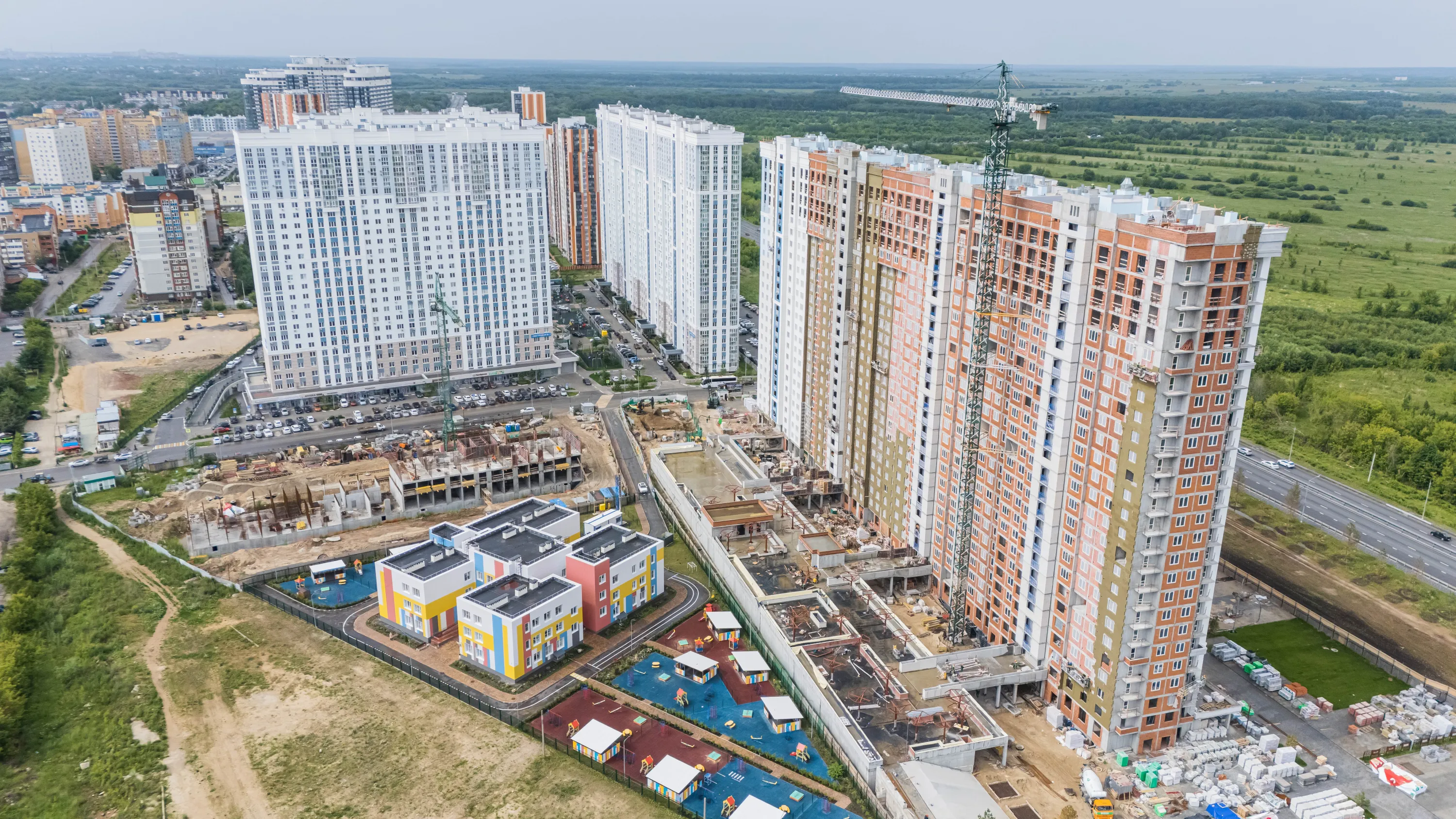 ЖК Еврокласс-4 ход строительства