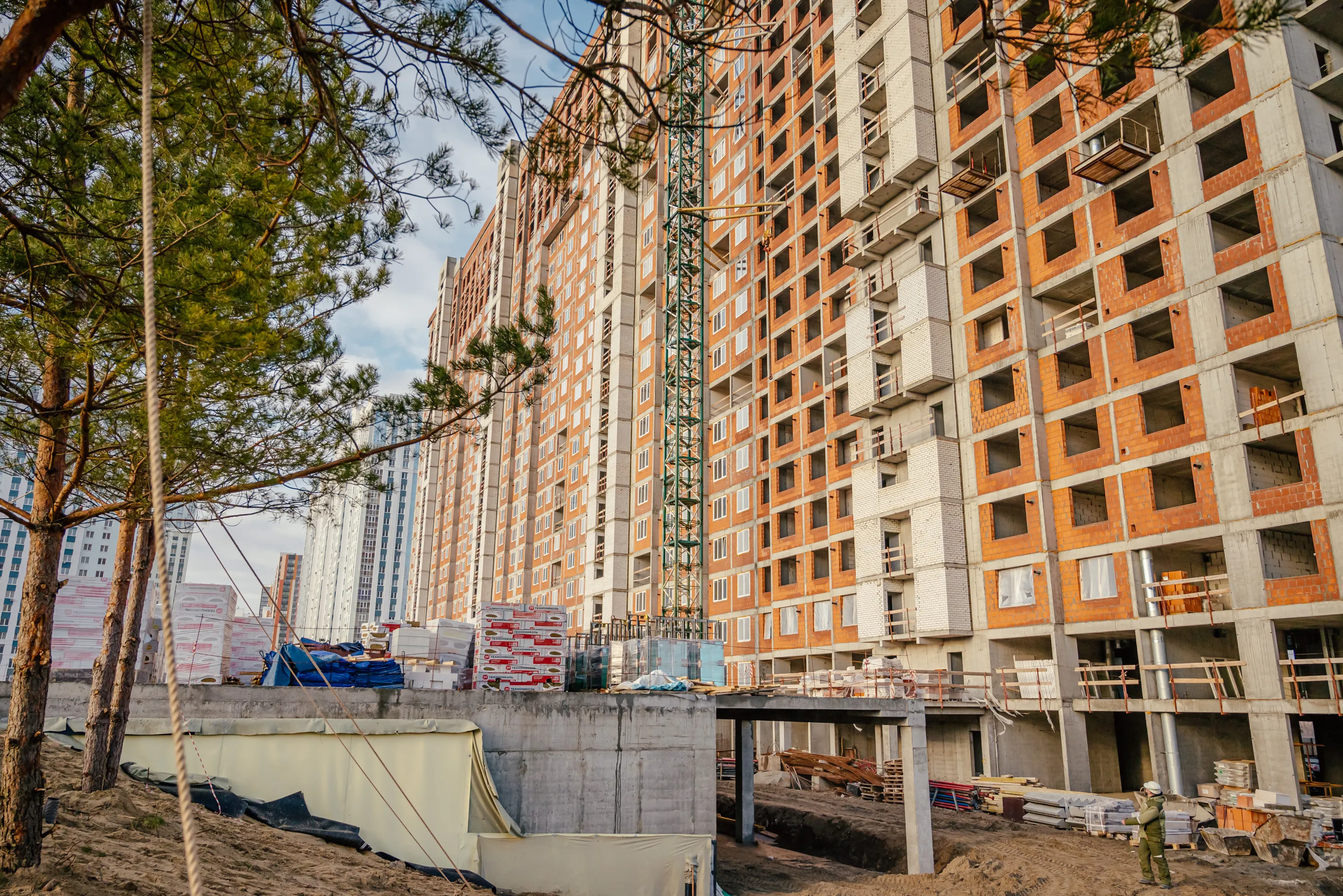 ЖК Еврокласс-4 ход строительства