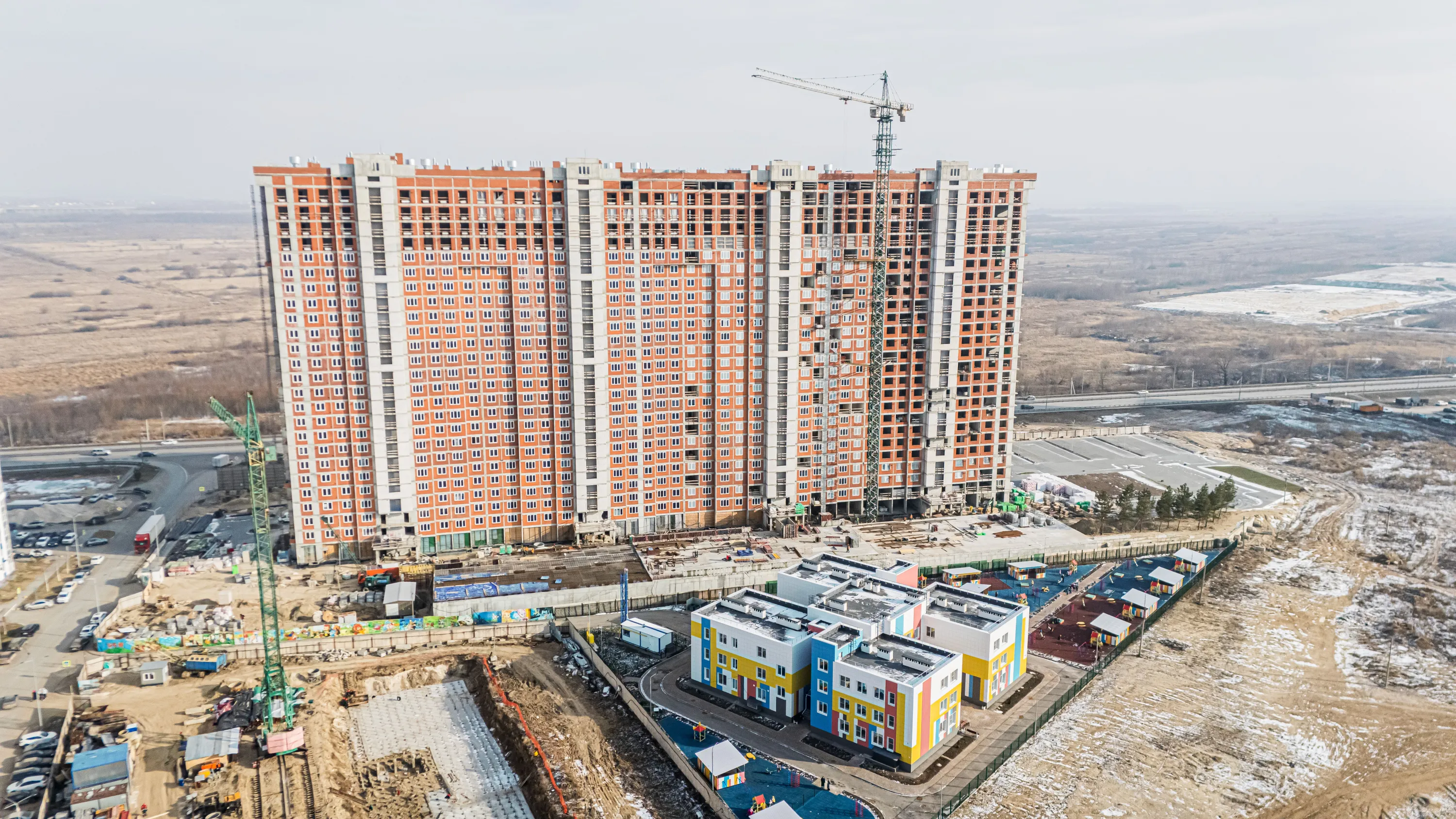 ЖК Еврокласс-4 ход строительства