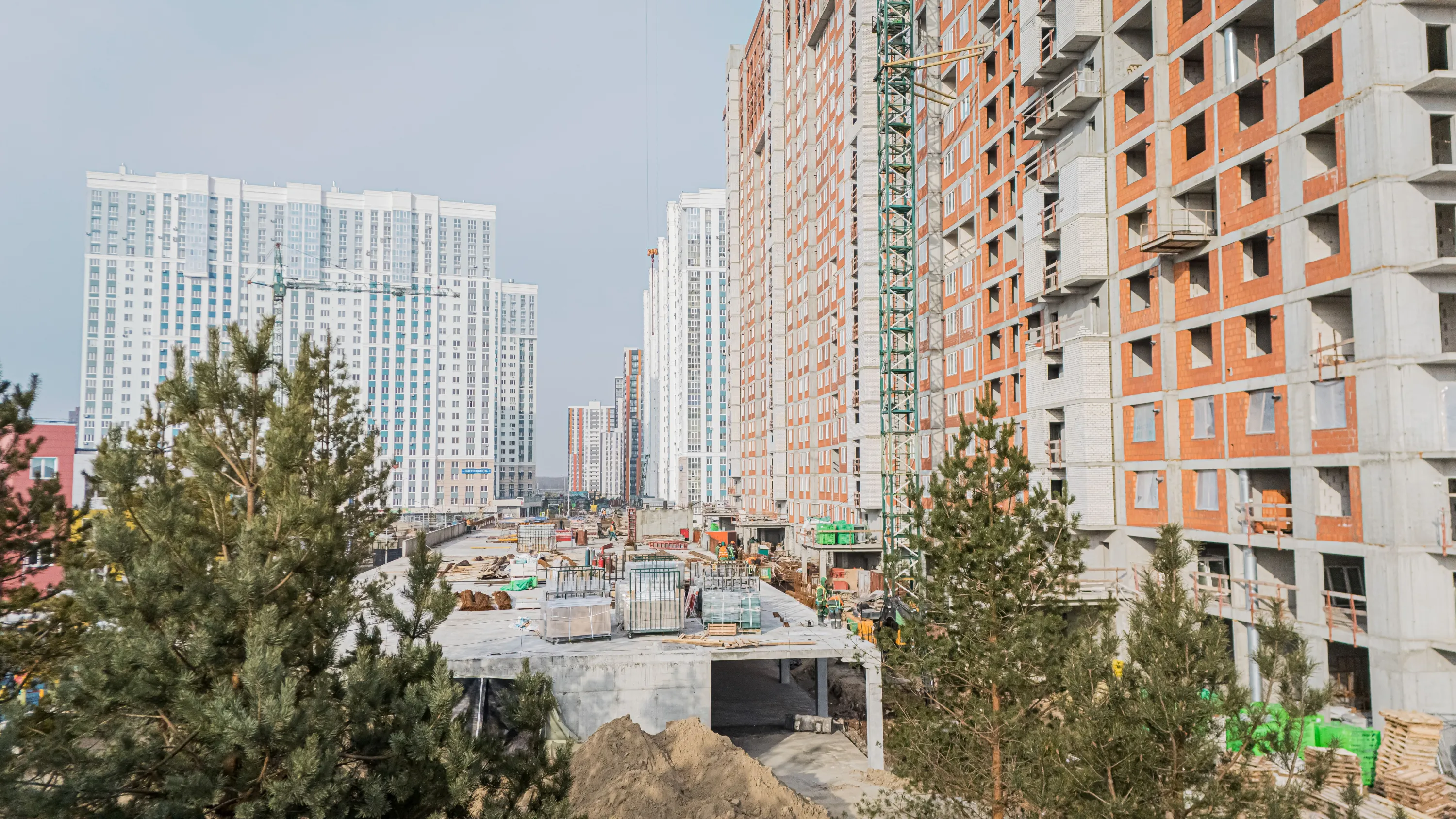 ЖК Еврокласс-4 ход строительства