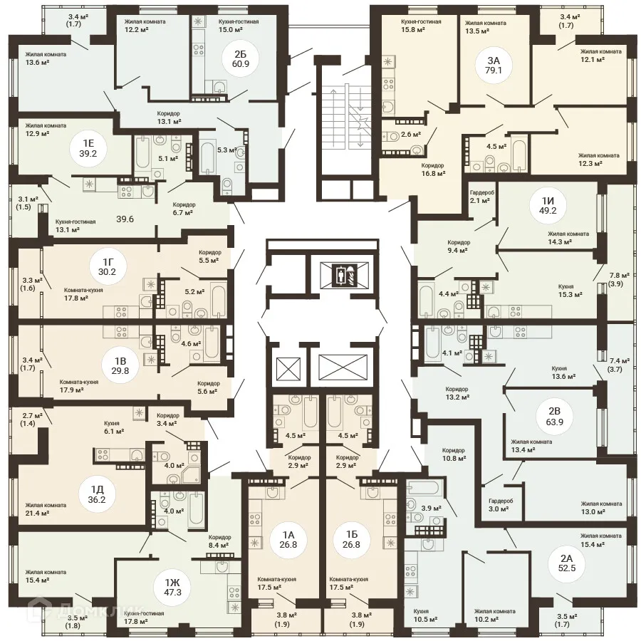 Фото квартиры в ЖК Южный сад