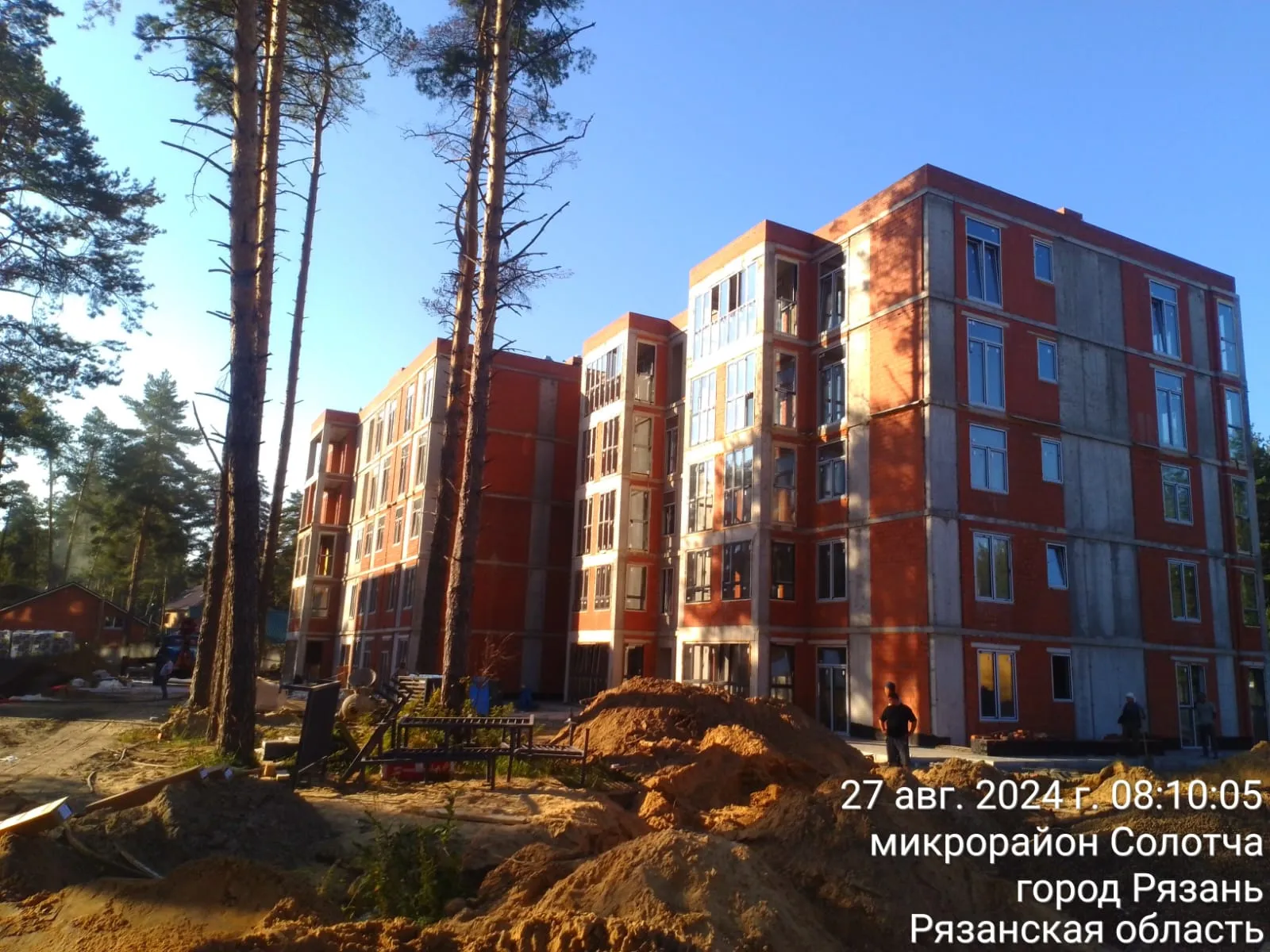 ЖК Солотчинский квартал ход строительства