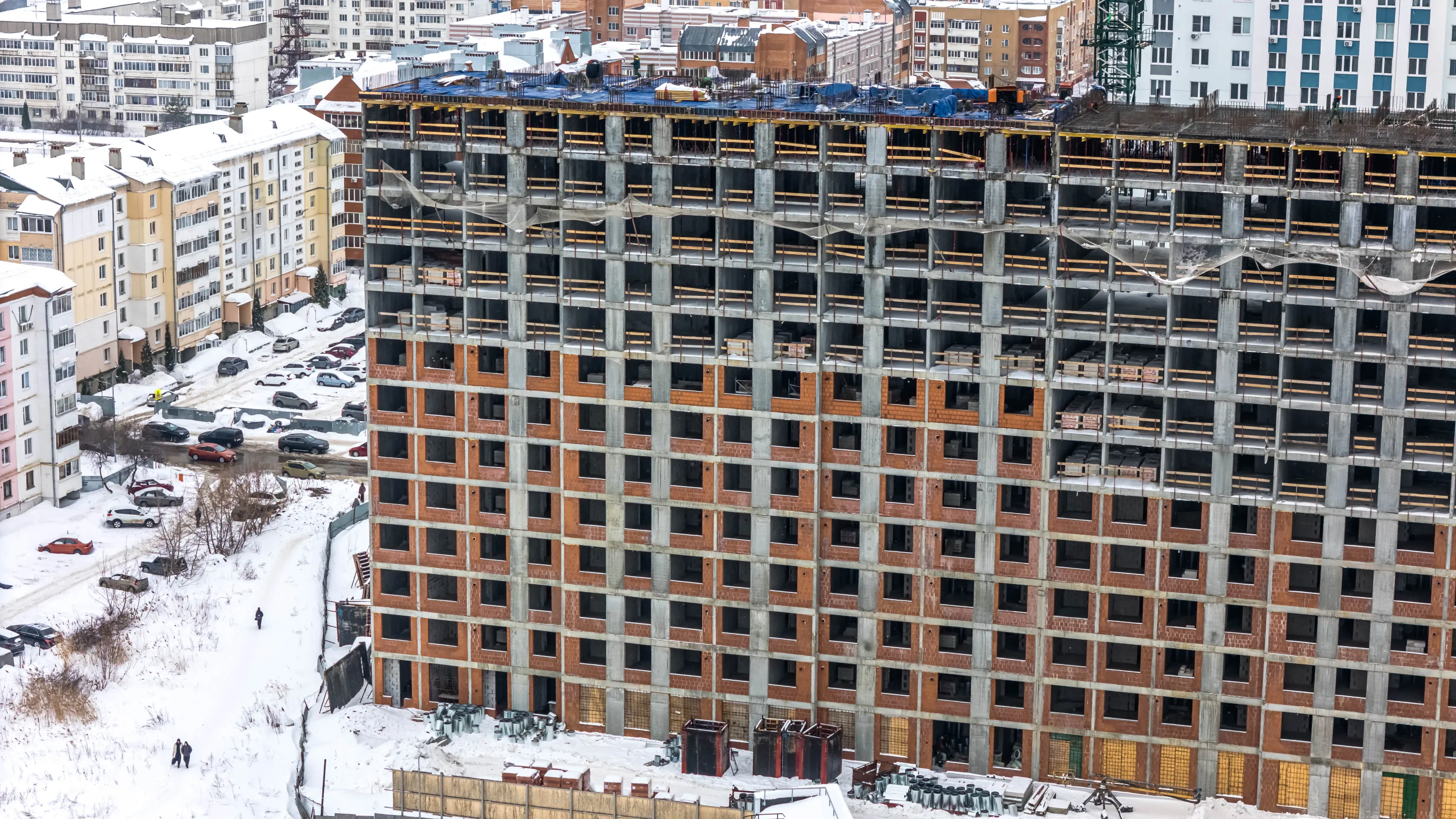 ЖК Еврокласс-5 ход строительства