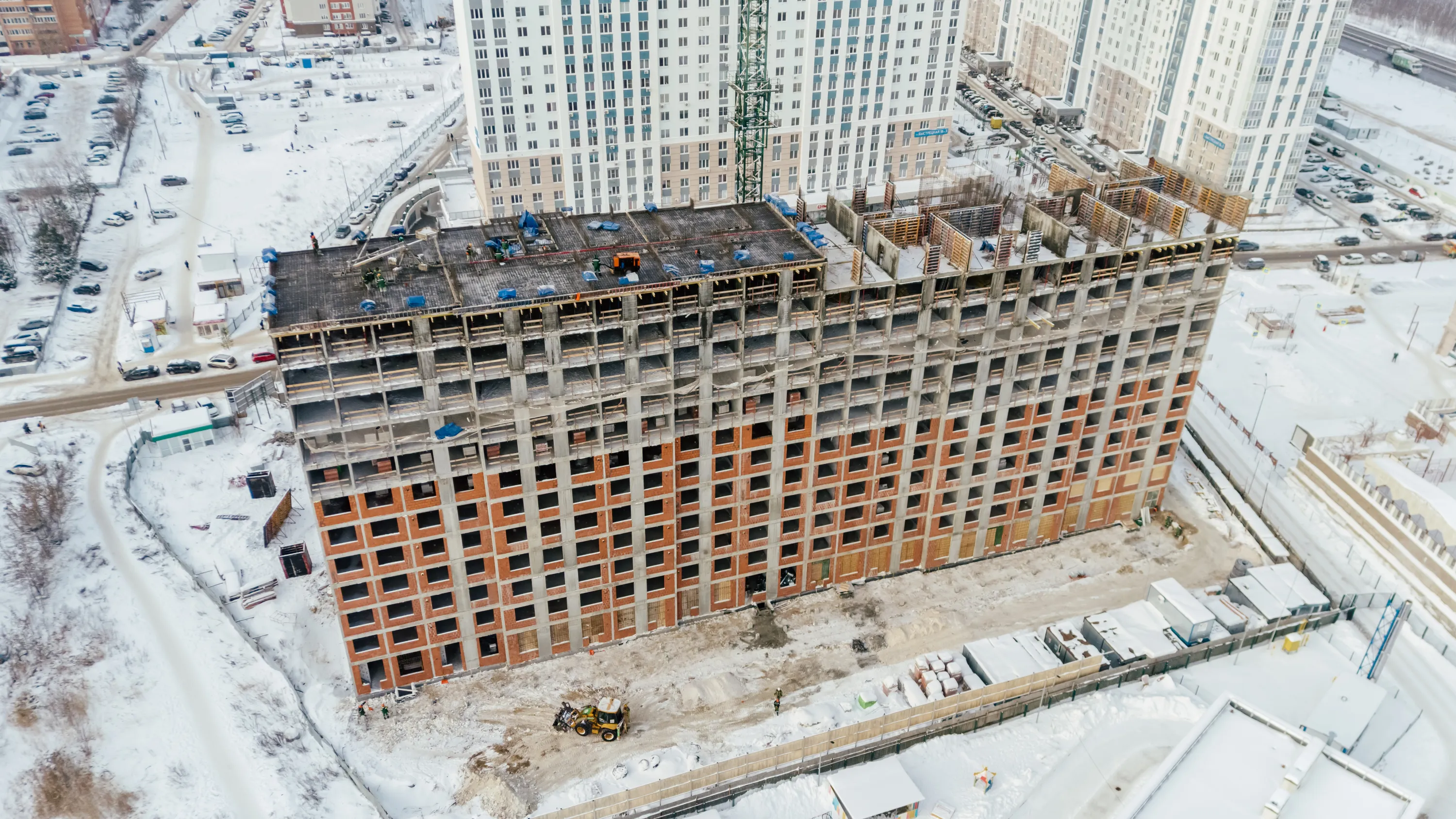 ЖК Еврокласс-5 ход строительства