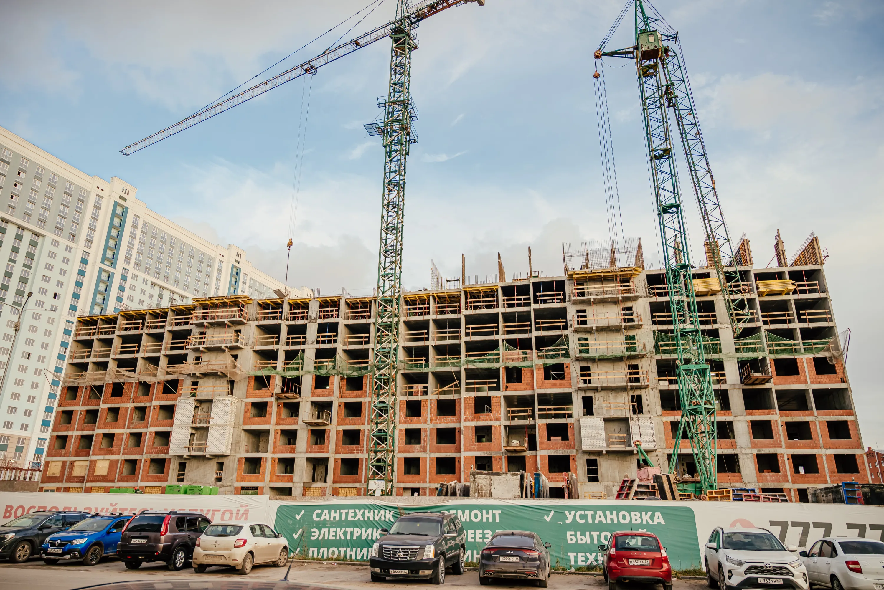 ЖК Еврокласс-5 ход строительства