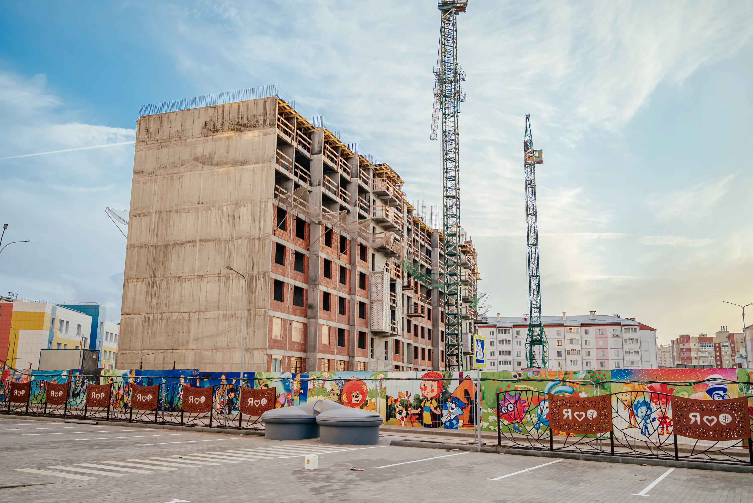 ЖК Еврокласс-5 ход строительства