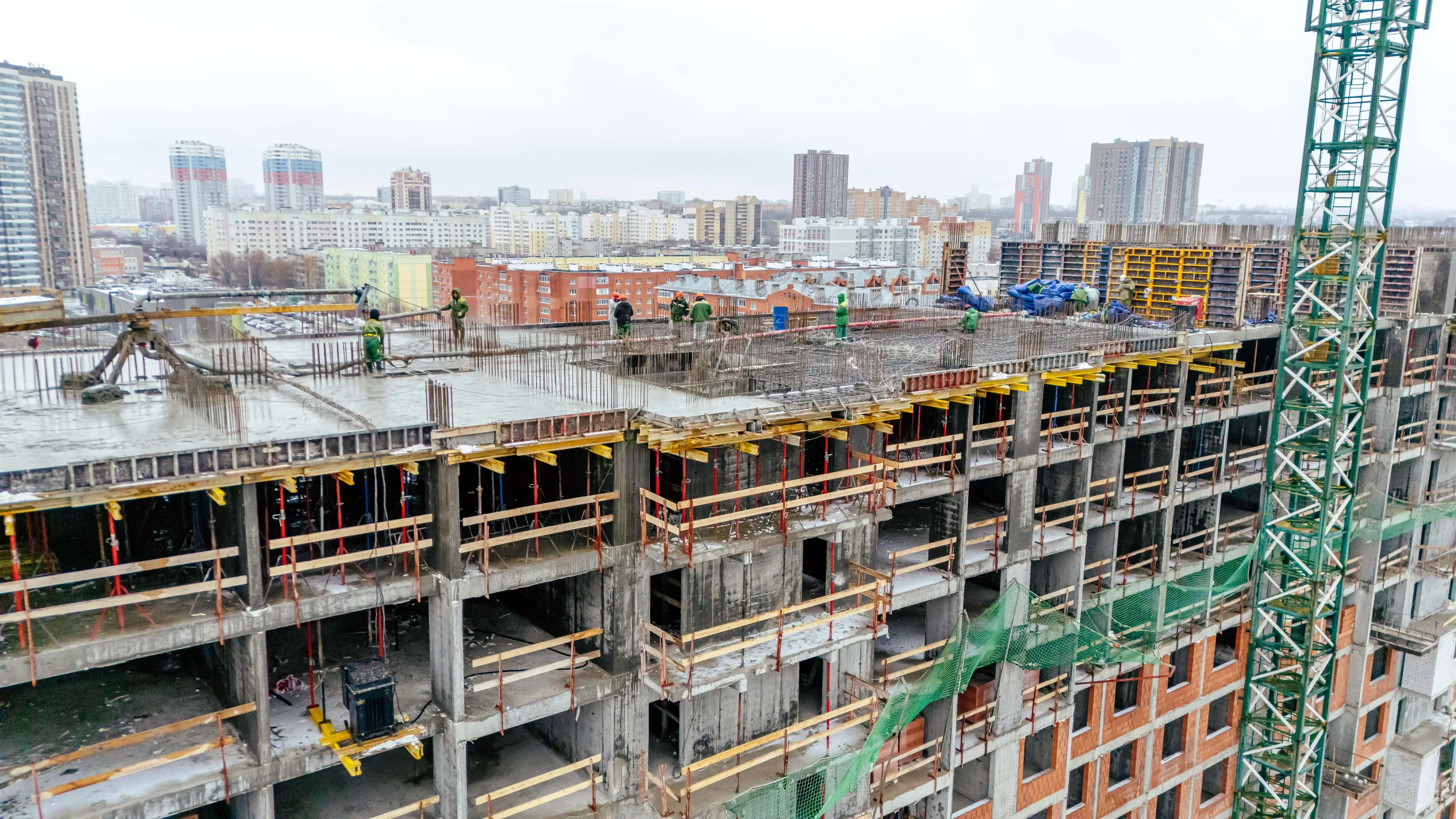 ЖК Еврокласс-5 ход строительства