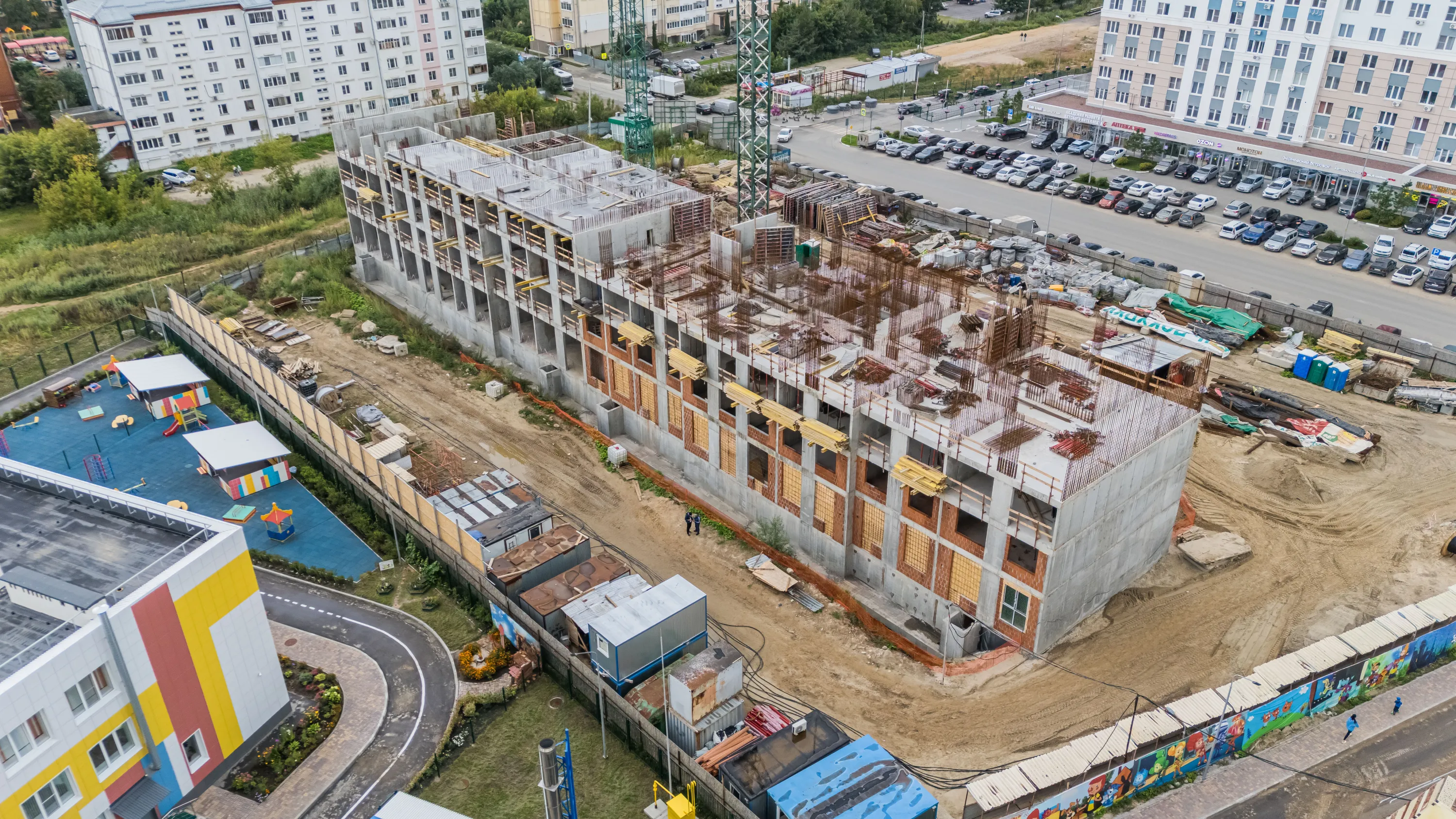 ЖК Еврокласс-5 ход строительства