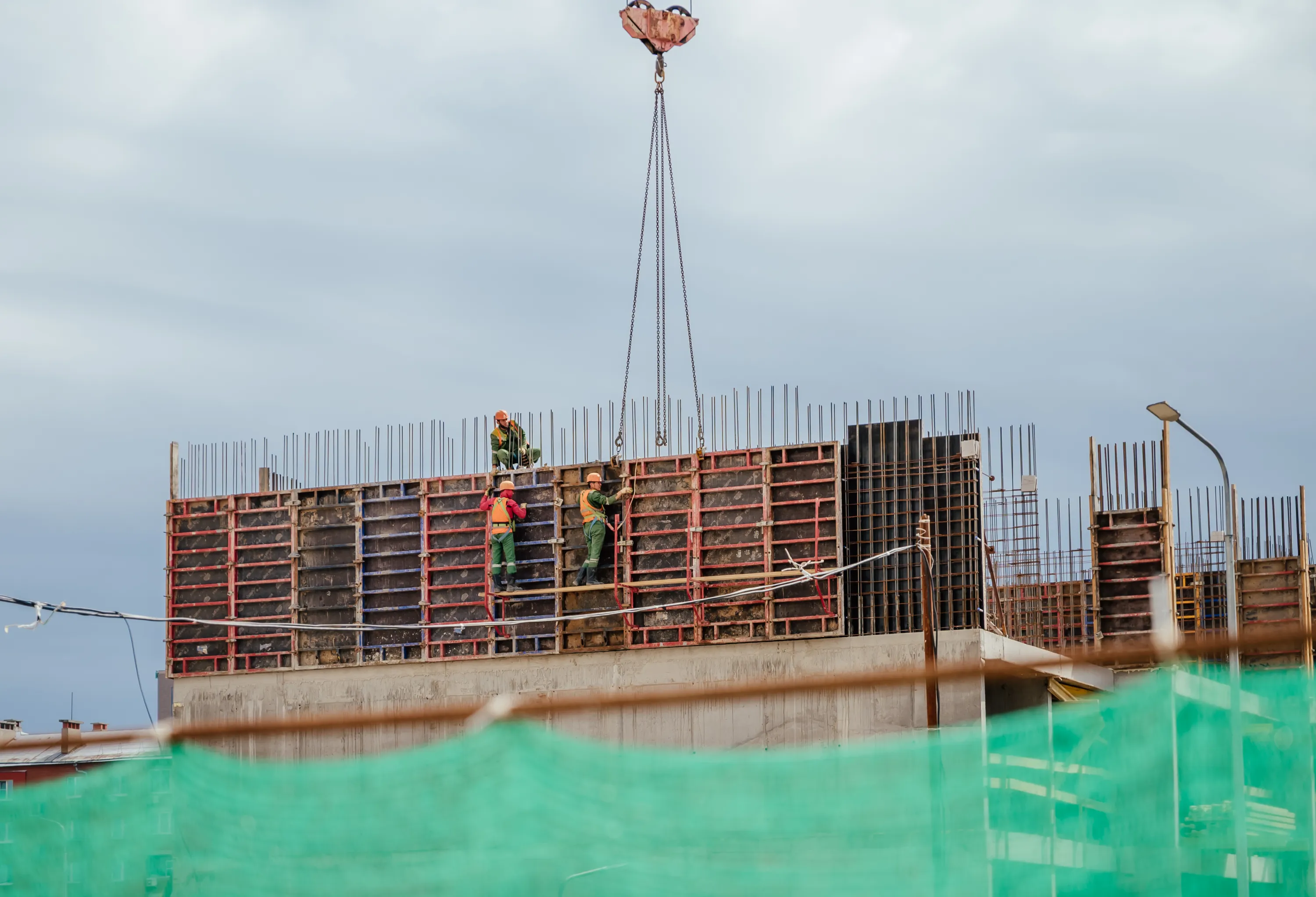 ЖК Еврокласс-5 ход строительства