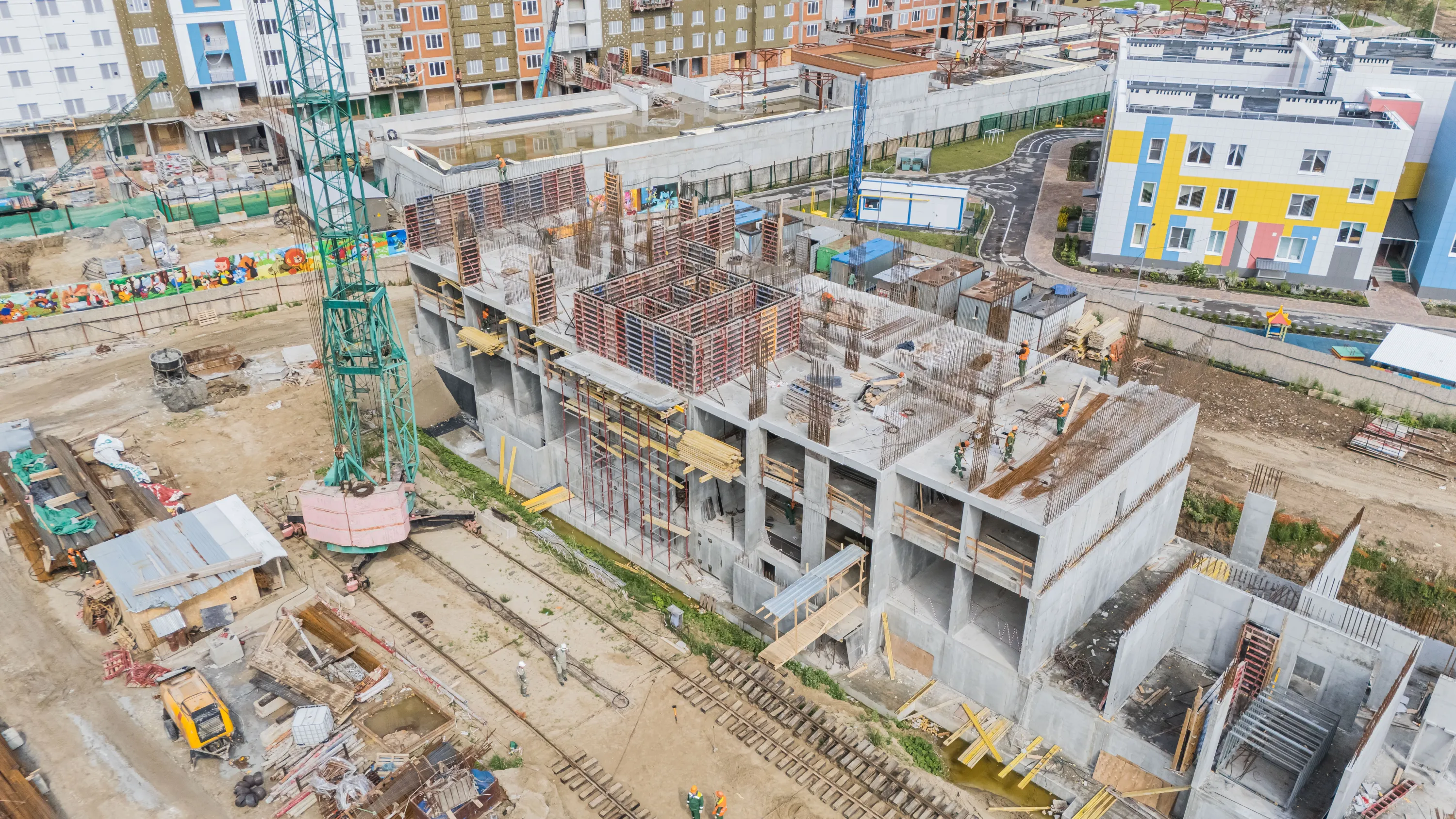 ЖК Еврокласс-5 ход строительства