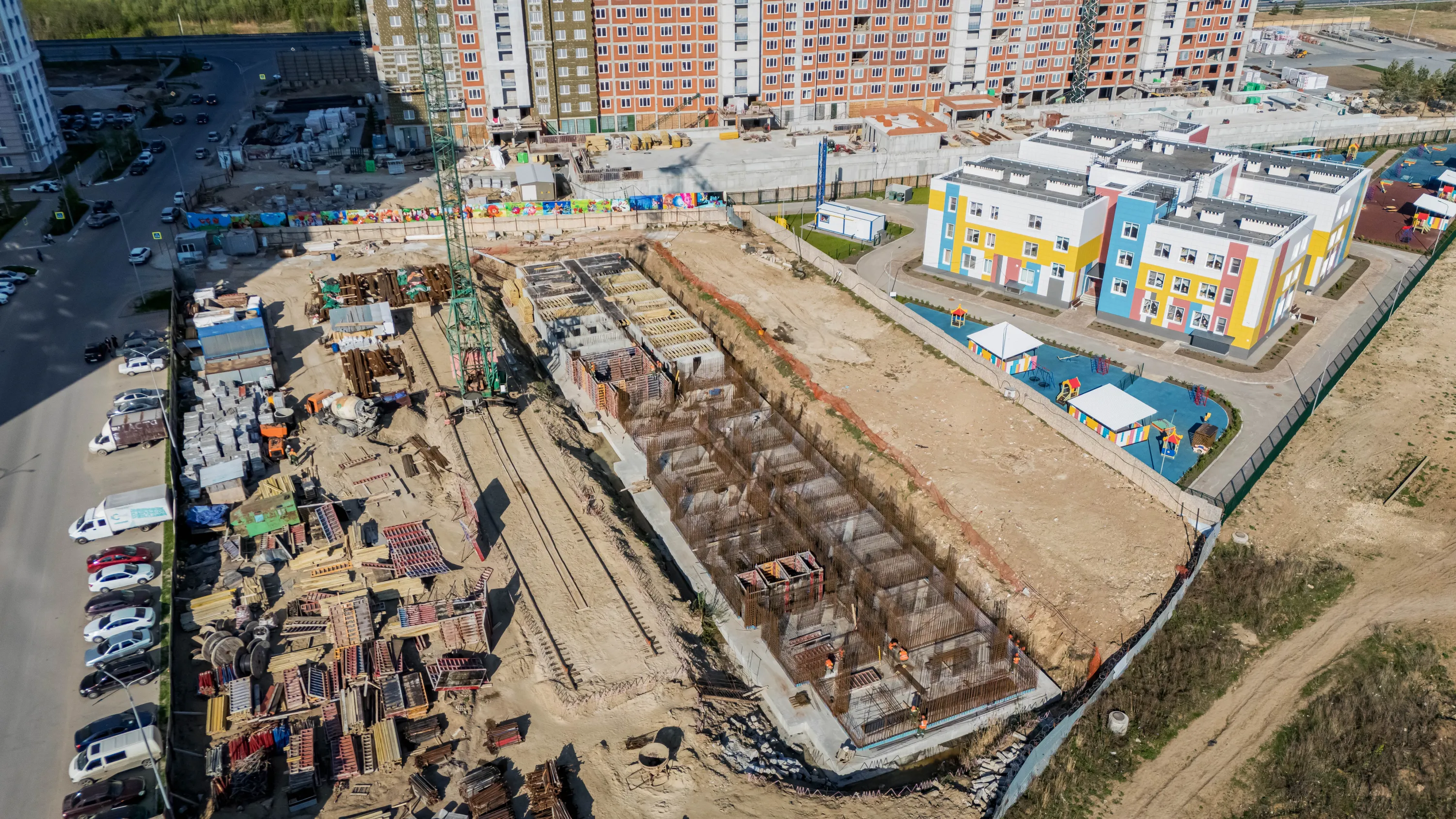 ЖК Еврокласс-5 ход строительства