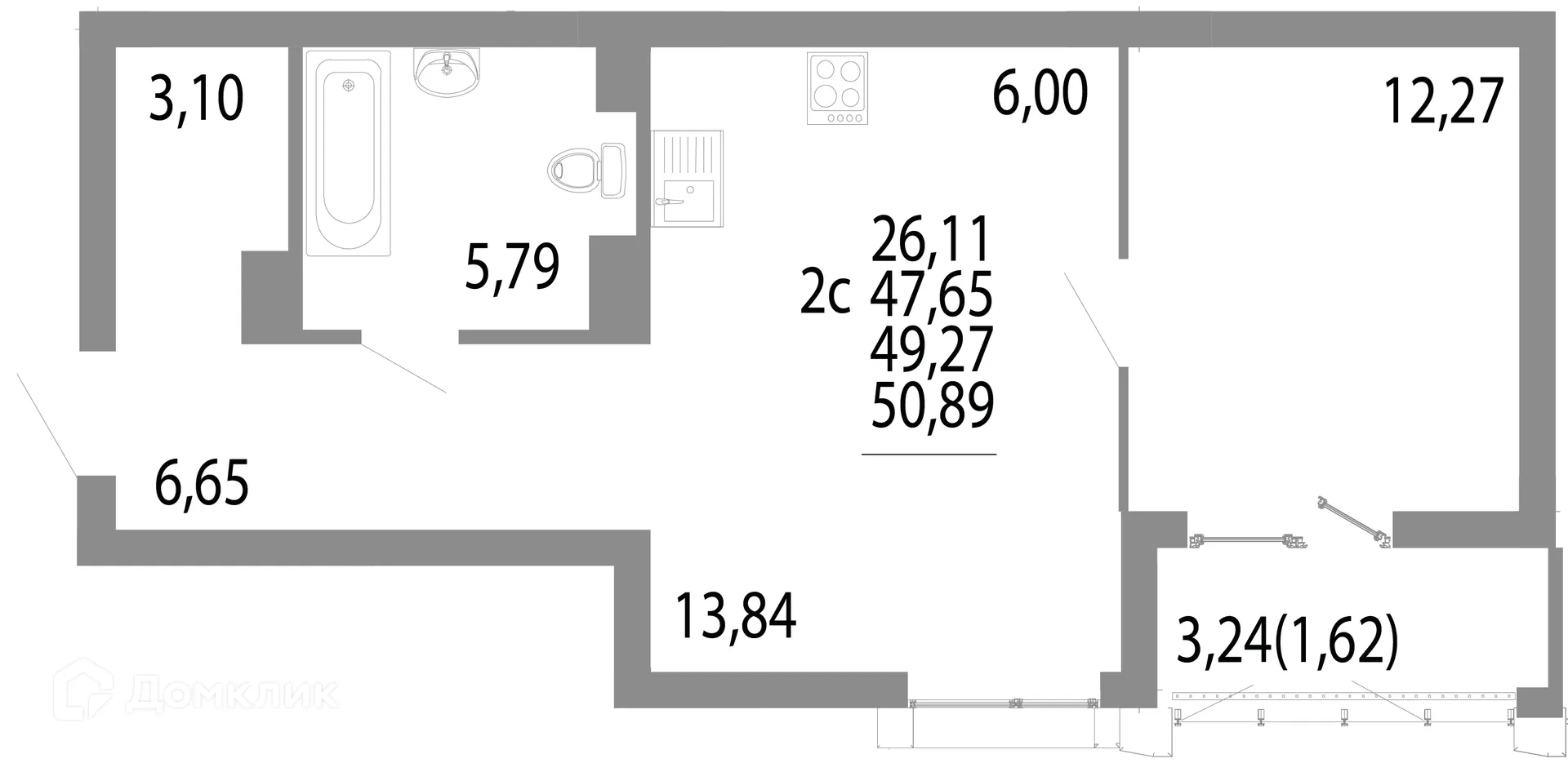 Фото квартиры в ЖК "Притяжение"
