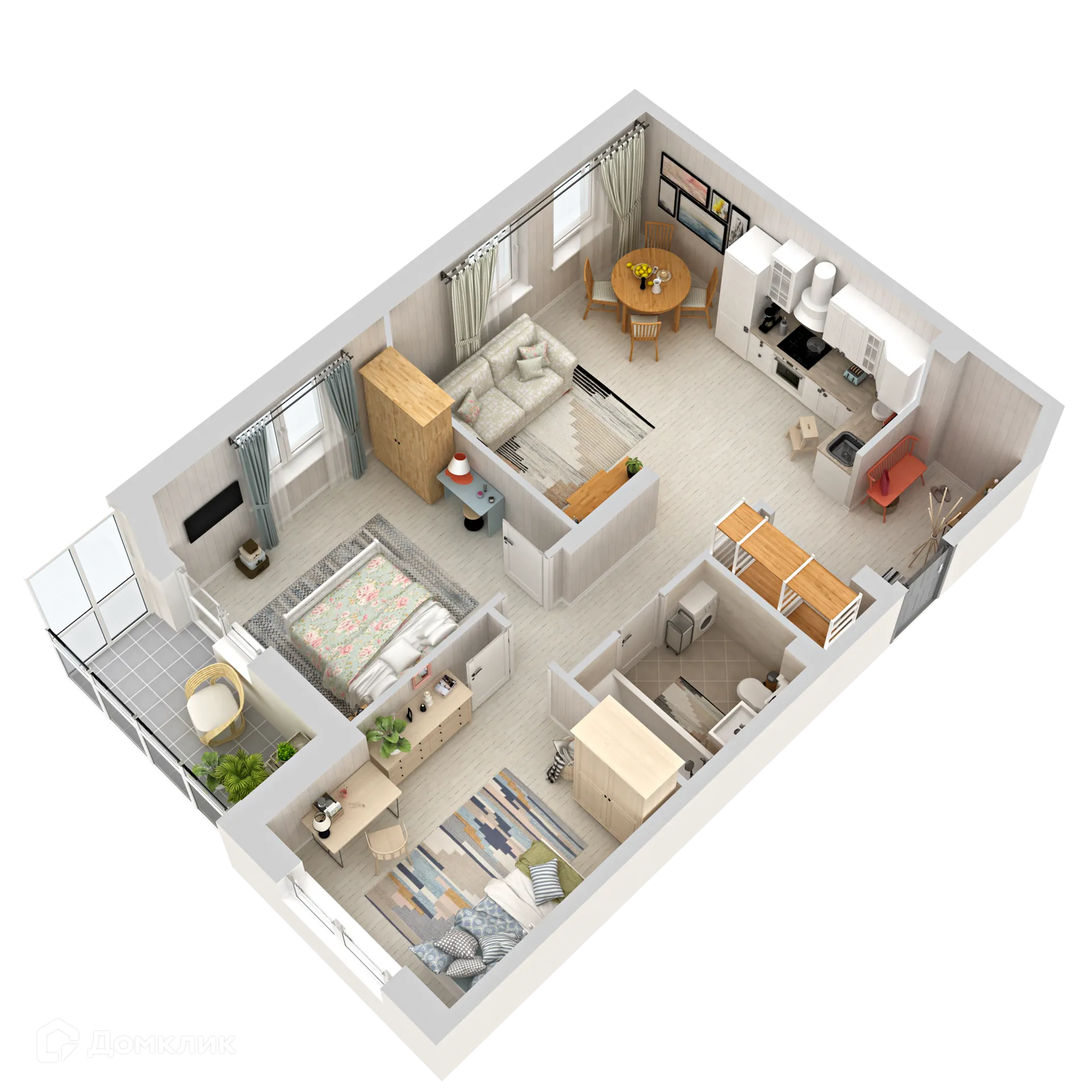 Фото квартиры в ЖК "Атмосфера"