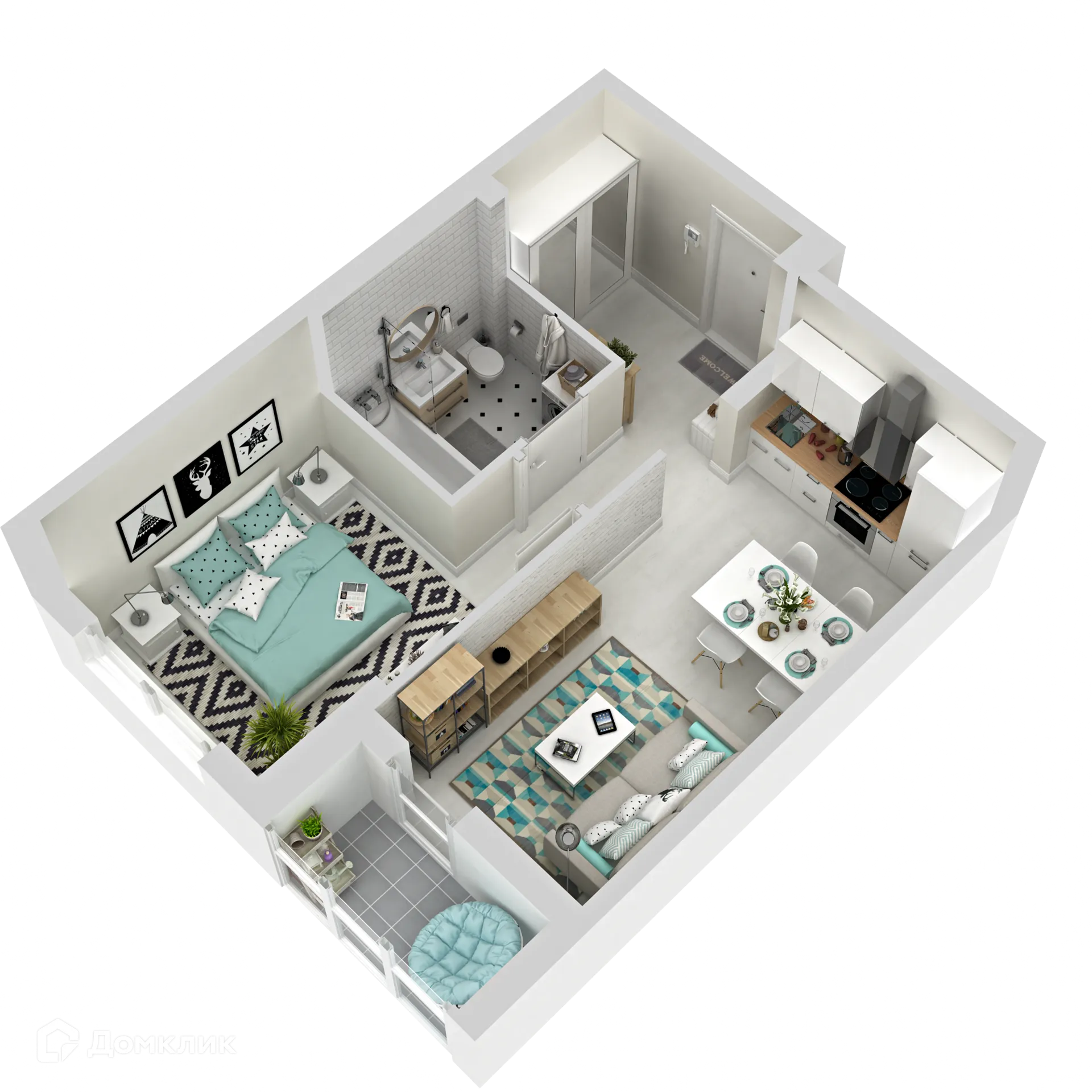 Фото квартиры в ЖК Грин Гарден