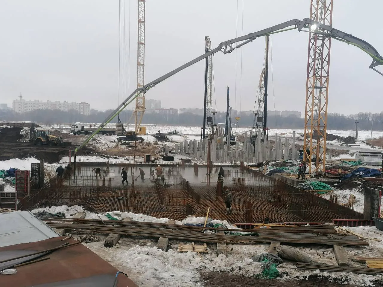 ЖК Метропарк 4 ход строительства