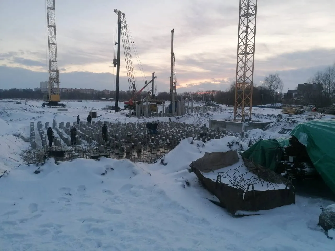 ЖК Метропарк 4 ход строительства