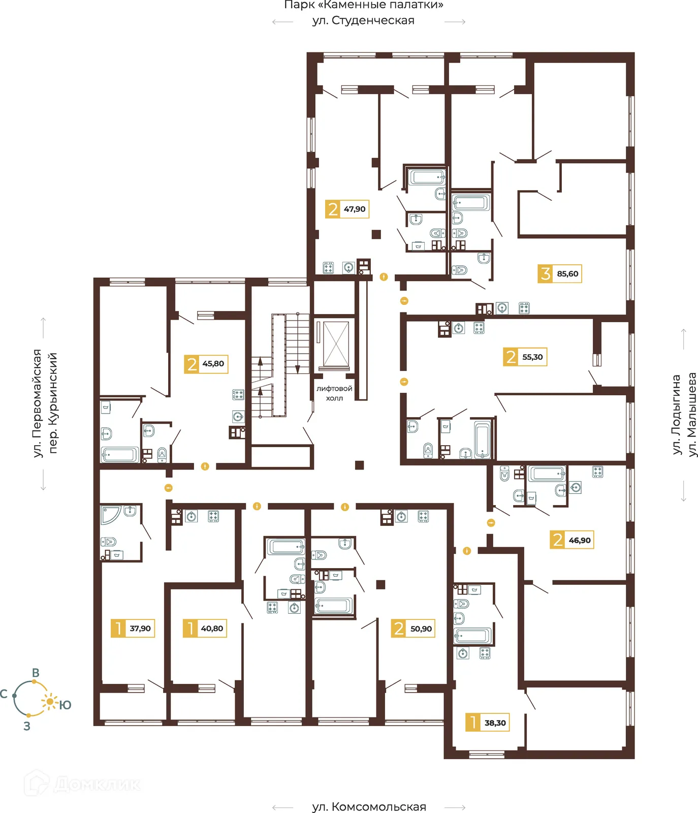 Фото квартиры в ЖК Клубный дом "Традиция"