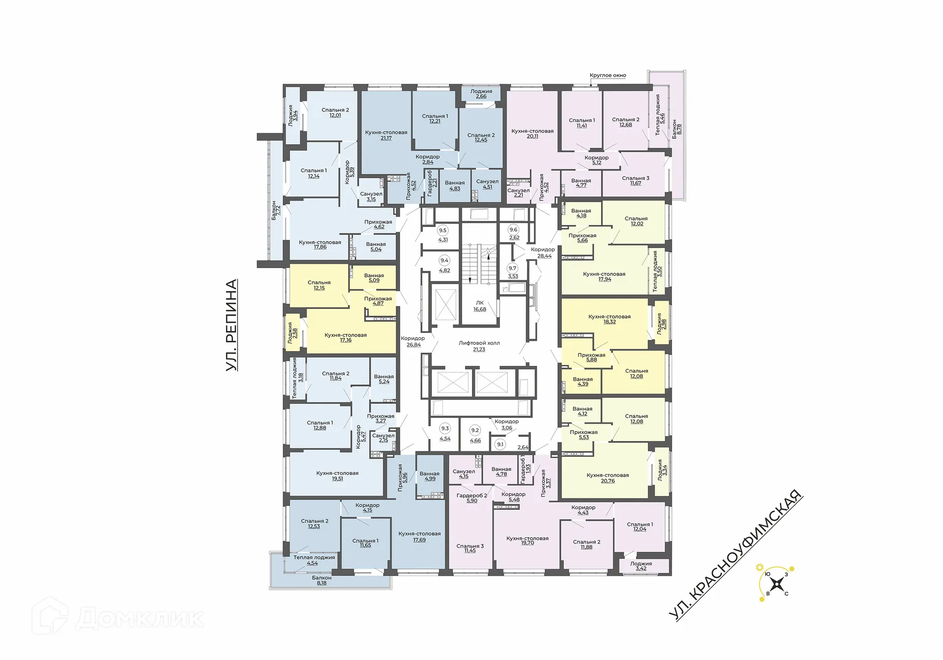 Фото квартиры в ЖК "REPIN TOWERS (Репин Тауэрс)"