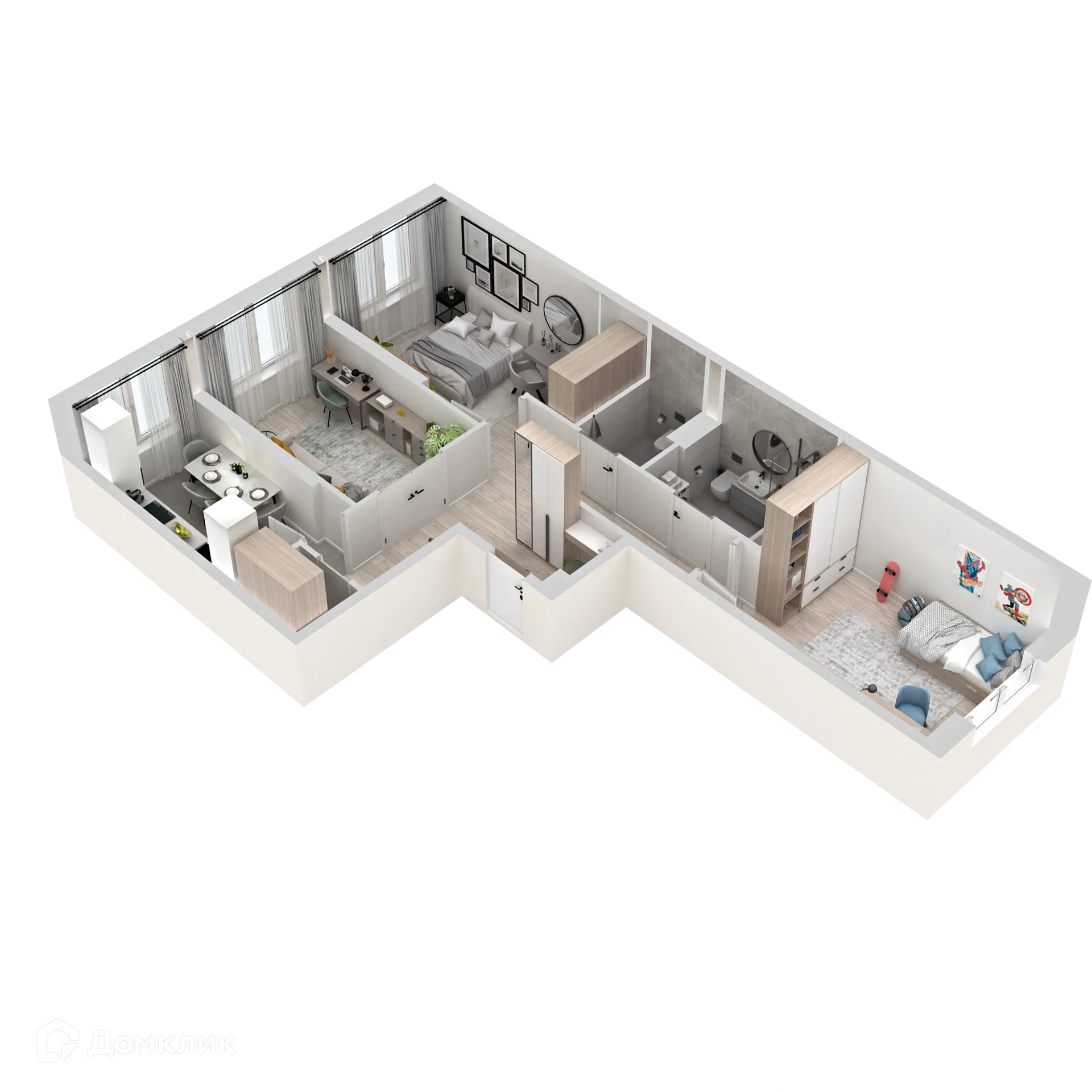 Фото квартиры в ЖК "Рио-3"