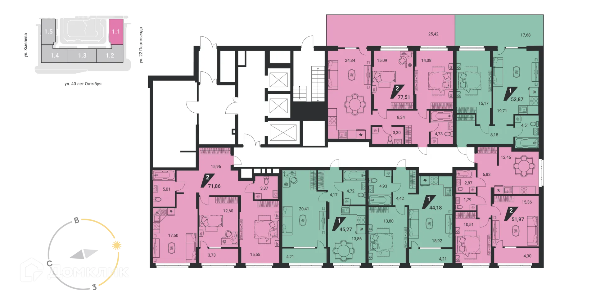 Фото квартиры в ЖК ТЕМП