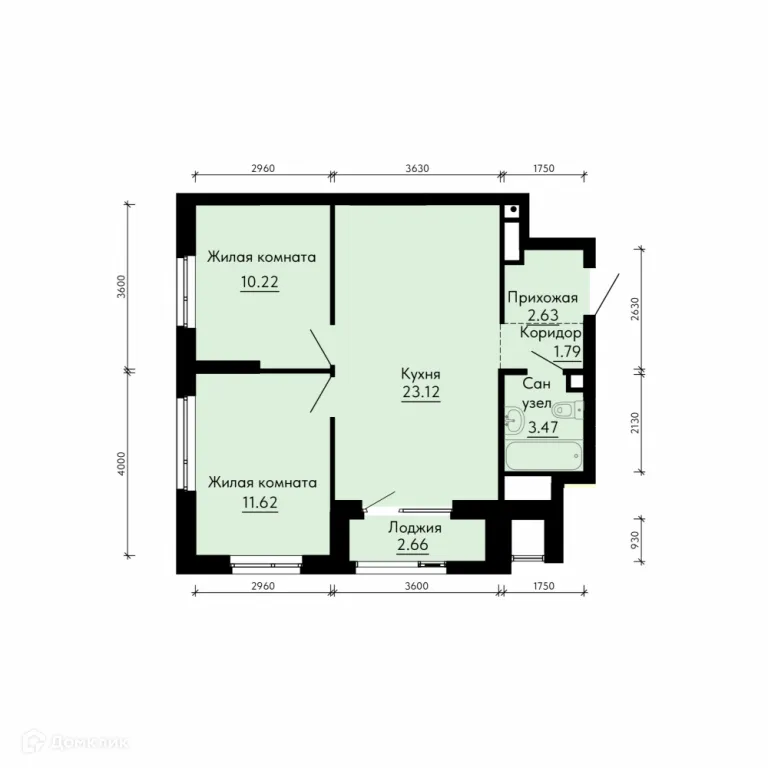 Фото квартиры в ЖК ParkLife (ПаркЛайф)