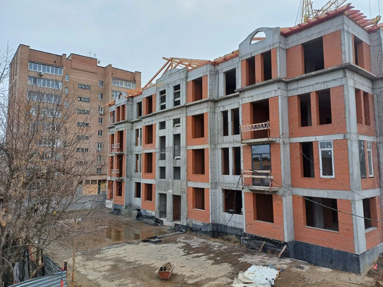 ЖК Жилой дом на Вознесенской ход строительства