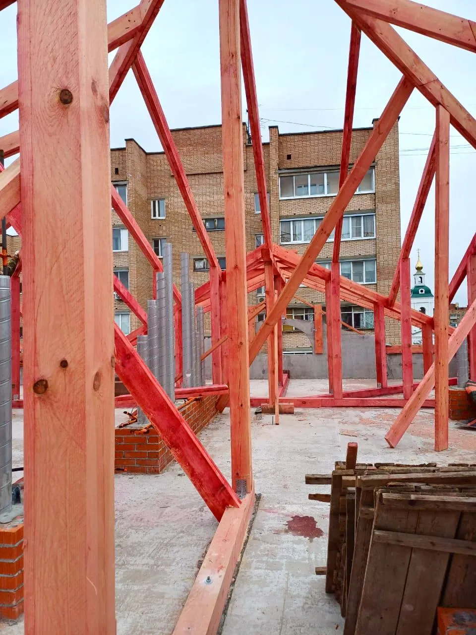 ЖК Жилой дом на Вознесенской ход строительства