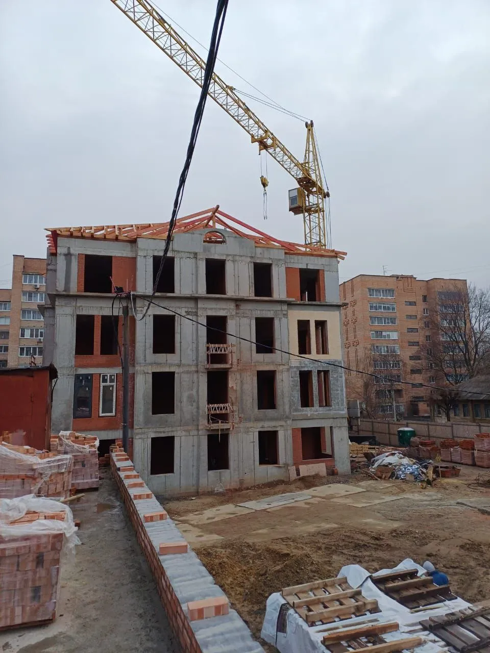 ЖК Жилой дом на Вознесенской ход строительства