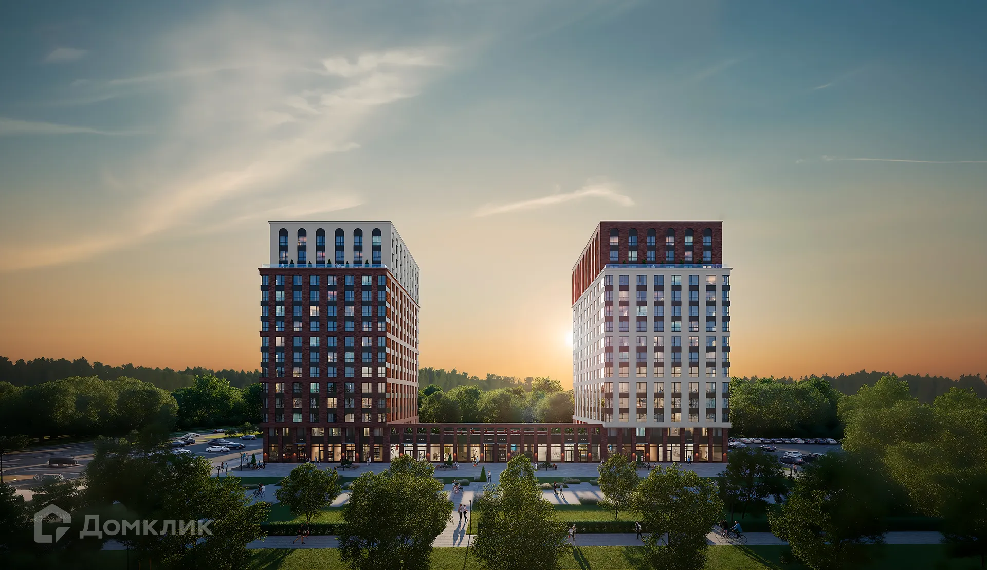 Планировка 2-комнатной квартиры 87.99 м² в ЖК ЖК «Галерея», г. Рязань — фото 1